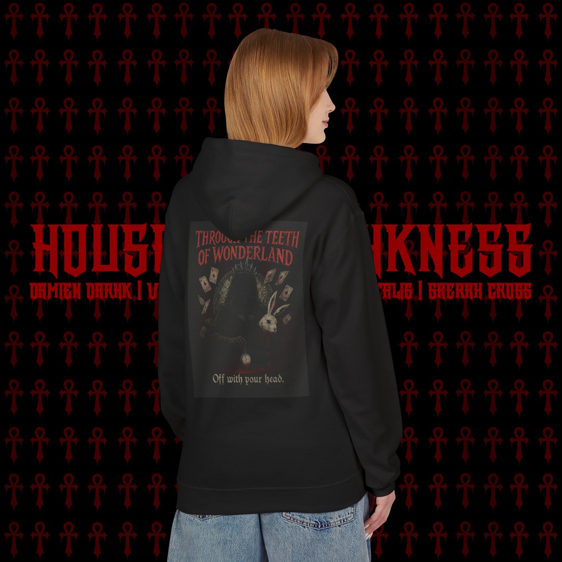Through the Teeth of Wonderland Hoodie