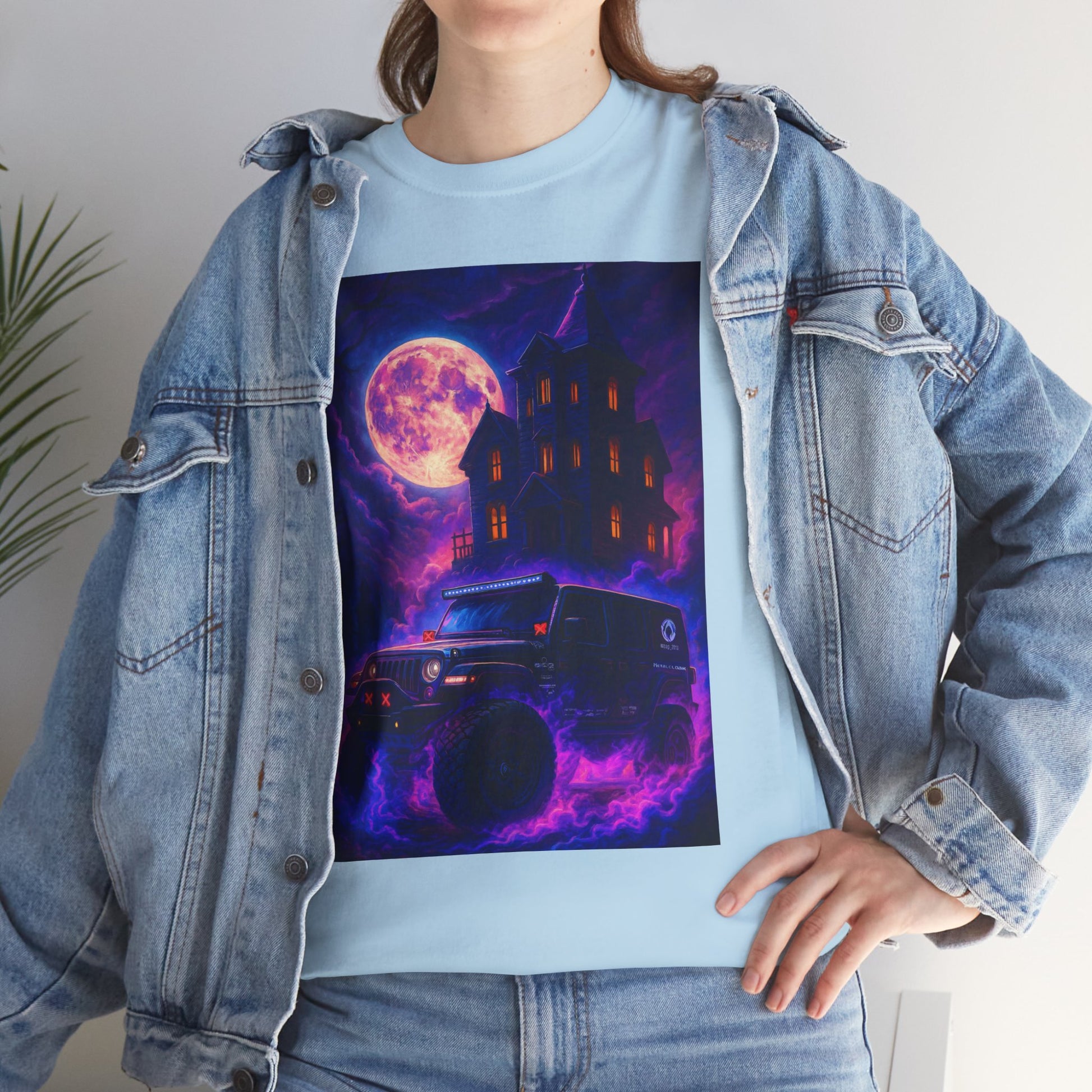 Pap Jeep Enthusiast Heavy Cotton Tee with Haunted Design | Ideal for Halloween, Casual Wear, Gift for Ghost Lovers, Fun Parties, Unique Wardrobe [...]
