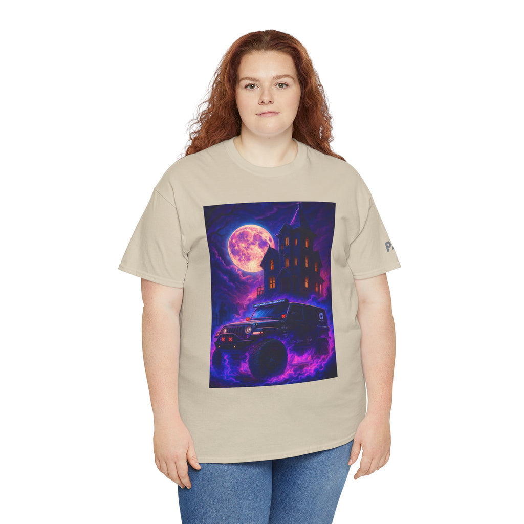 Pap Jeep Enthusiast Heavy Cotton Tee with Haunted Design | Ideal for Halloween, Casual Wear, Gift for Ghost Lovers, Fun Parties, Unique Wardrobe [...]