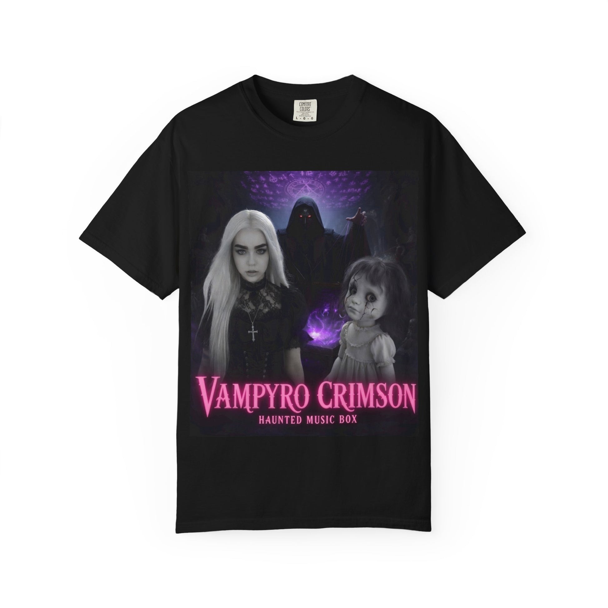 Vampyro Crimson Haunted Music Box #1 T-Shirt