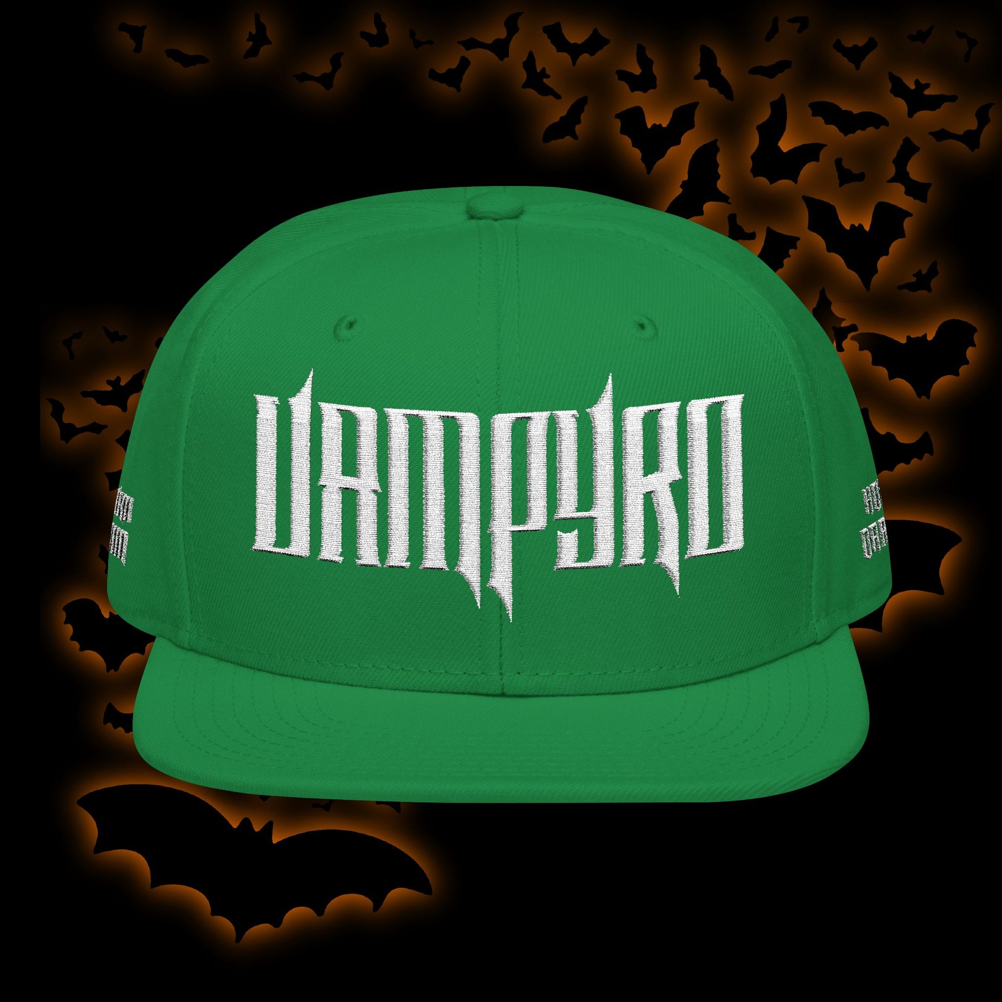 Vampyro Crimson Embroidered Snapback Hat