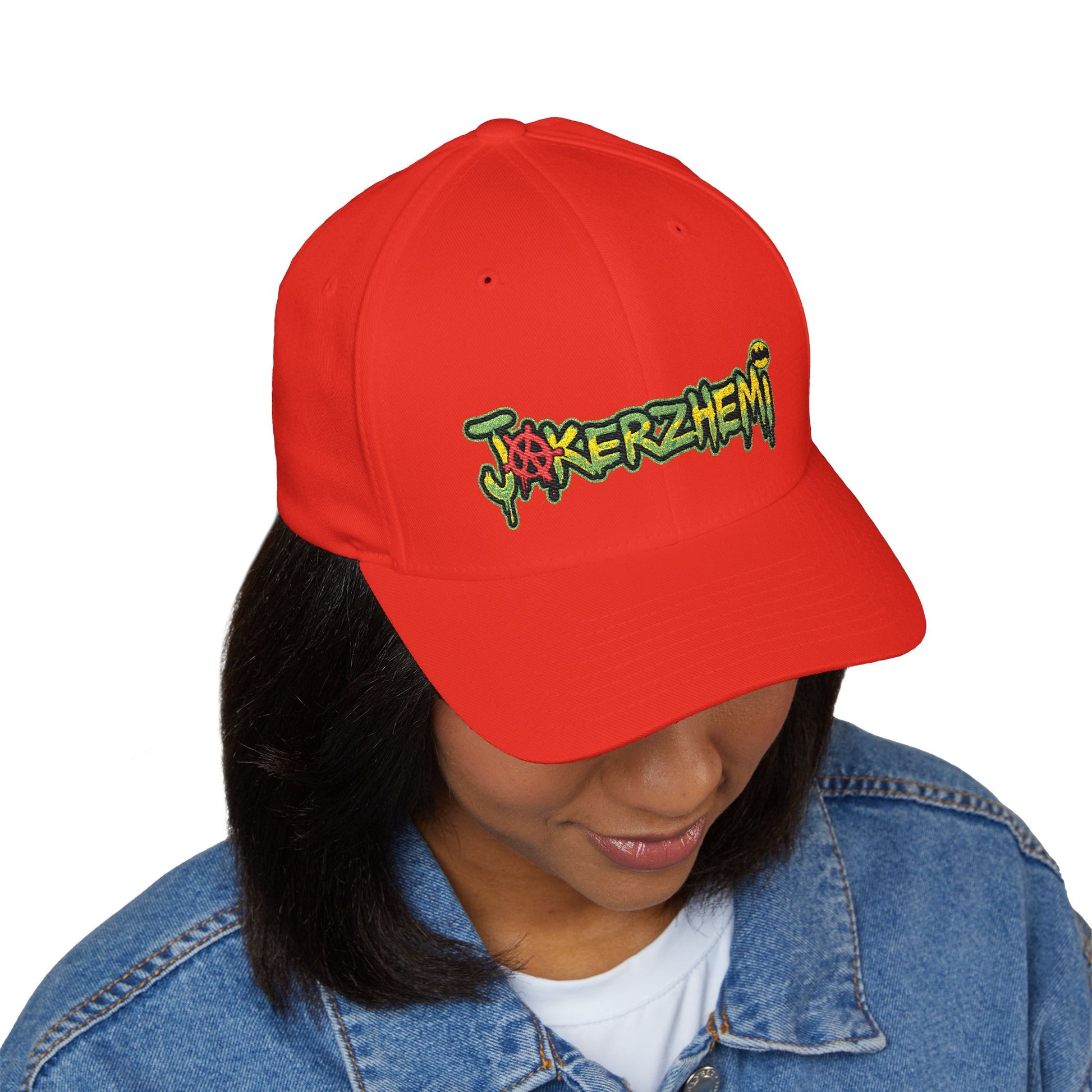 Embroidered Graffiti Logo Cap — 'Jokerzheim' Streetwear Hat