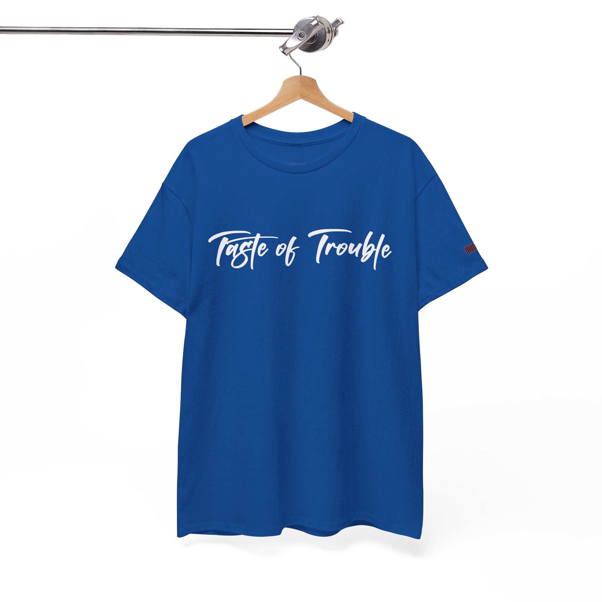 Taste of Trouble Vampyro Crimson Lyrics Unisex Heavy Cotton Tee - Casual Comfort, Everyday Wear, Gift for Friends, Stylish Casual Tee, Versatile Fashion