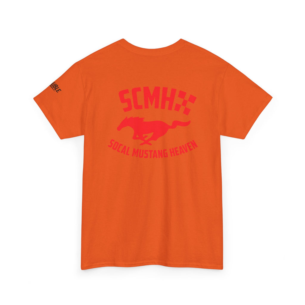Unisex Heavy Cotton Tee with SoCal Mustang Heaven Design, Casual Tee, Gift for Car Lovers, Mustang Enthusiast Shirt, Iconic Graphic Tee