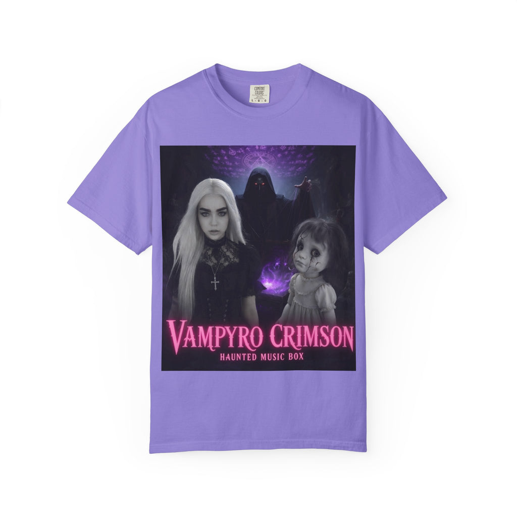 Vampyro Crimson Haunted Music Box T-Shirt