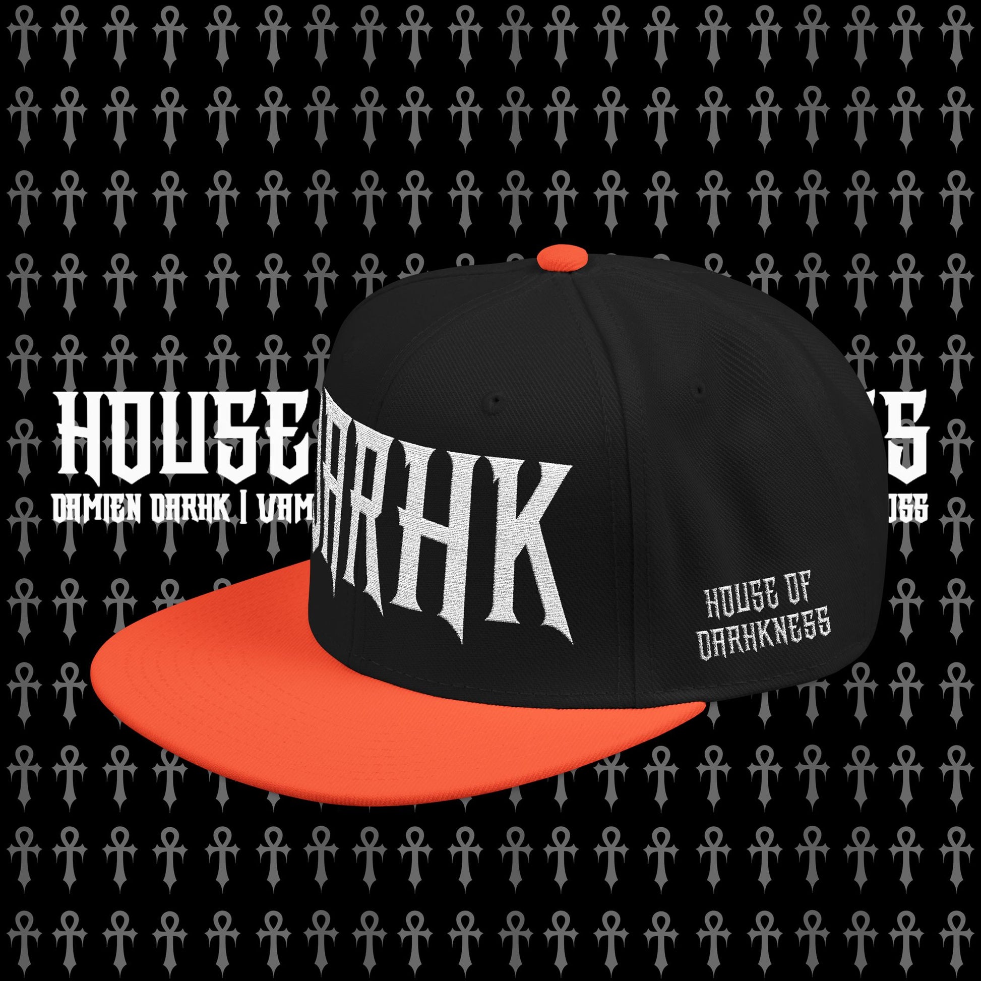 House of Darkness Embroidered Snapback Hat