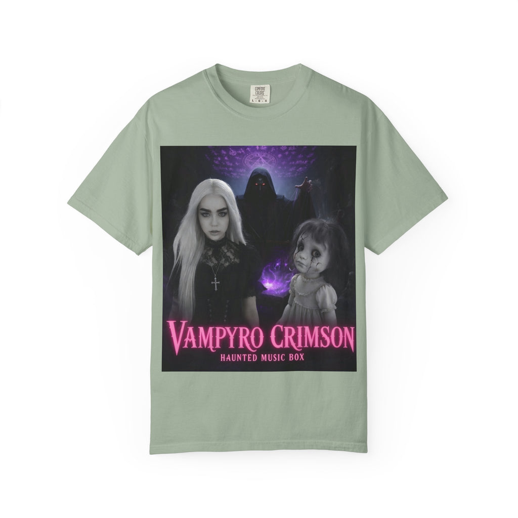 Vampyro Crimson Haunted Music Box T-Shirt