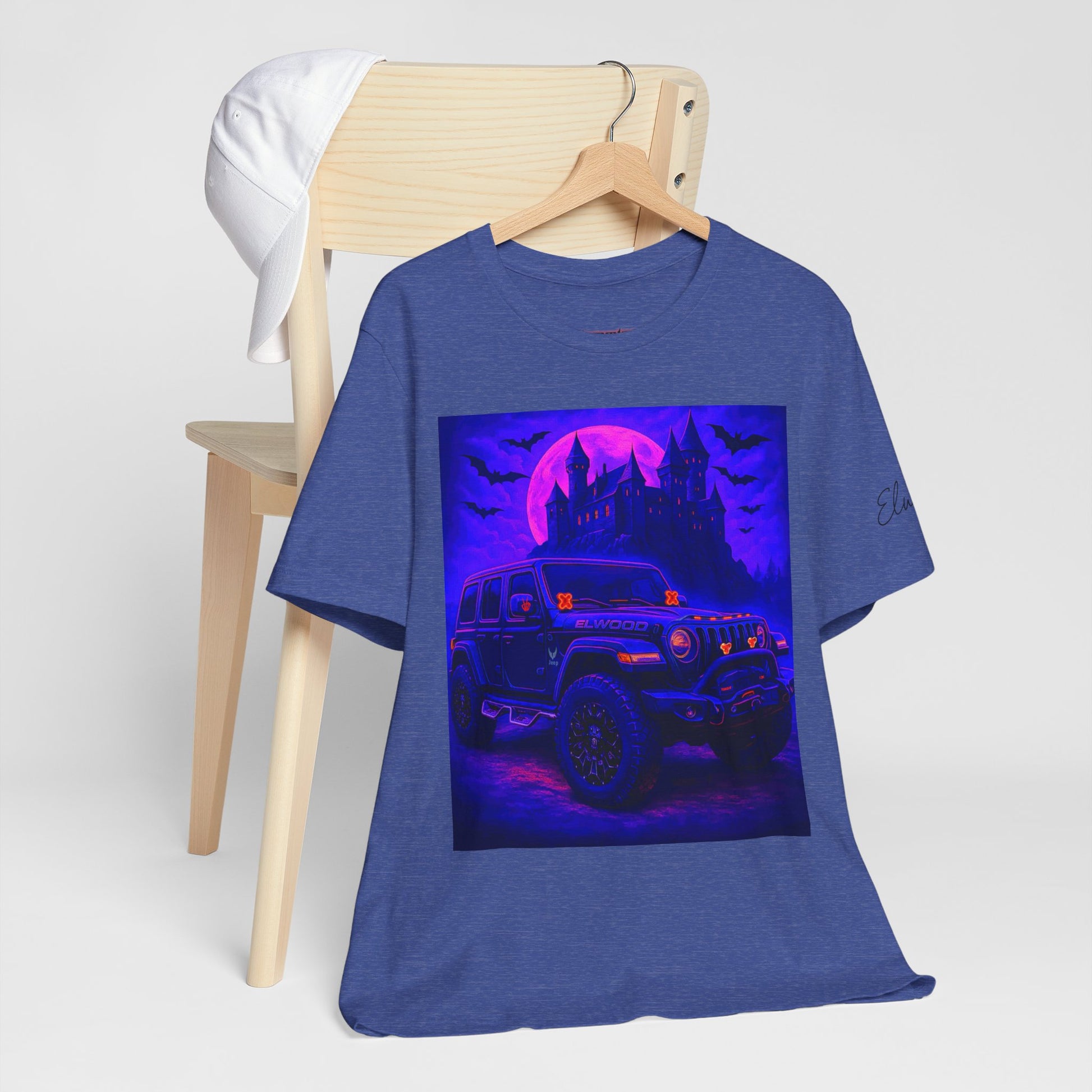 Elwood Jeep Adventure Tee - Perfect for Halloween, Road Trips, Outdoor Enthusiasts, Gift for Him or Her, Jeep Lovers, Casual Style
