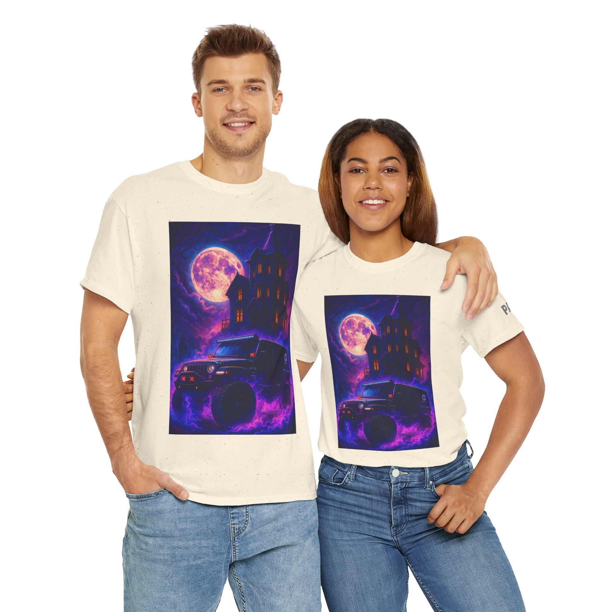 Pap Jeep Enthusiast Heavy Cotton Tee with Haunted Design | Ideal for Halloween, Casual Wear, Gift for Ghost Lovers, Fun Parties, Unique Wardrobe [...]
