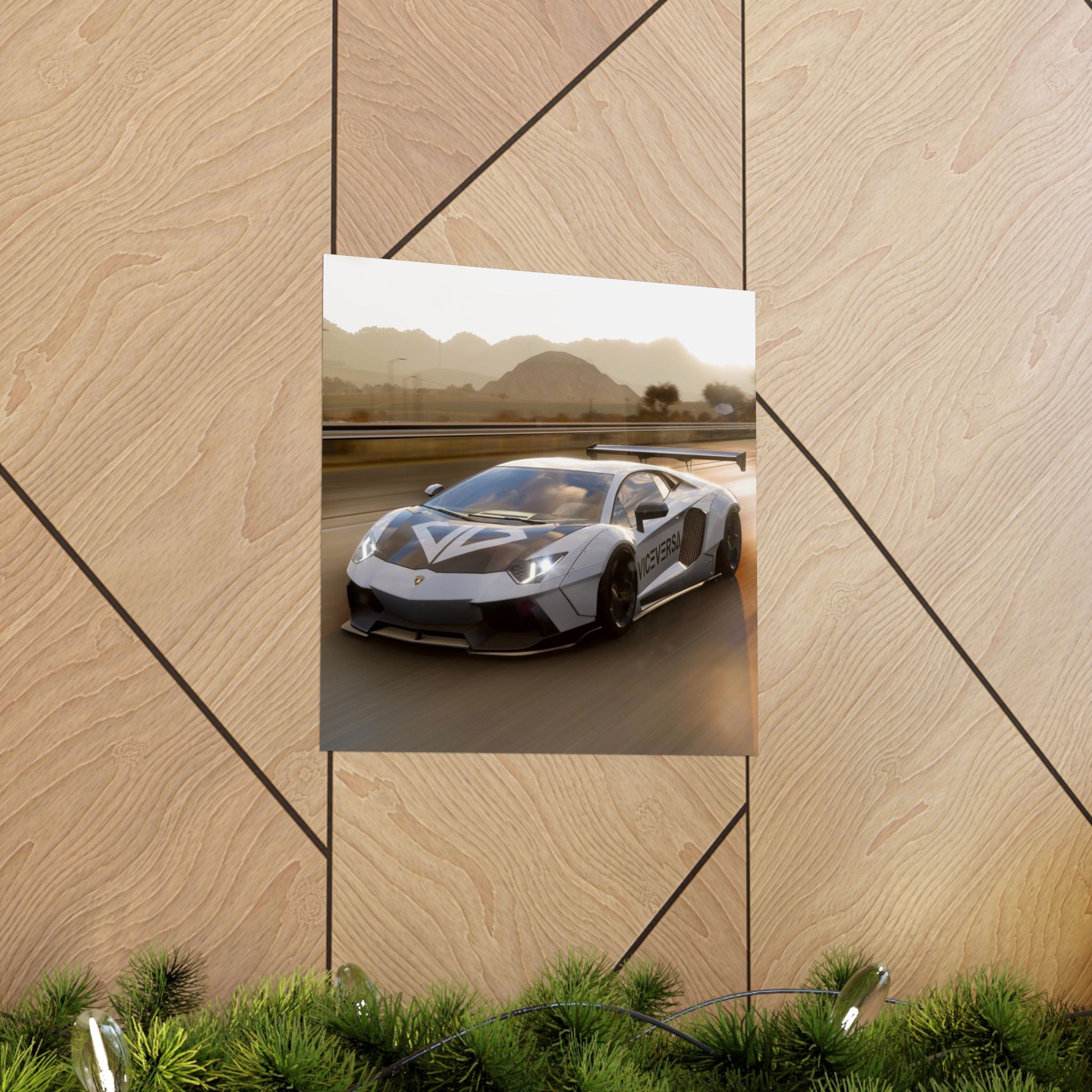 ViceVersa Garage Widebody Aventador Poster