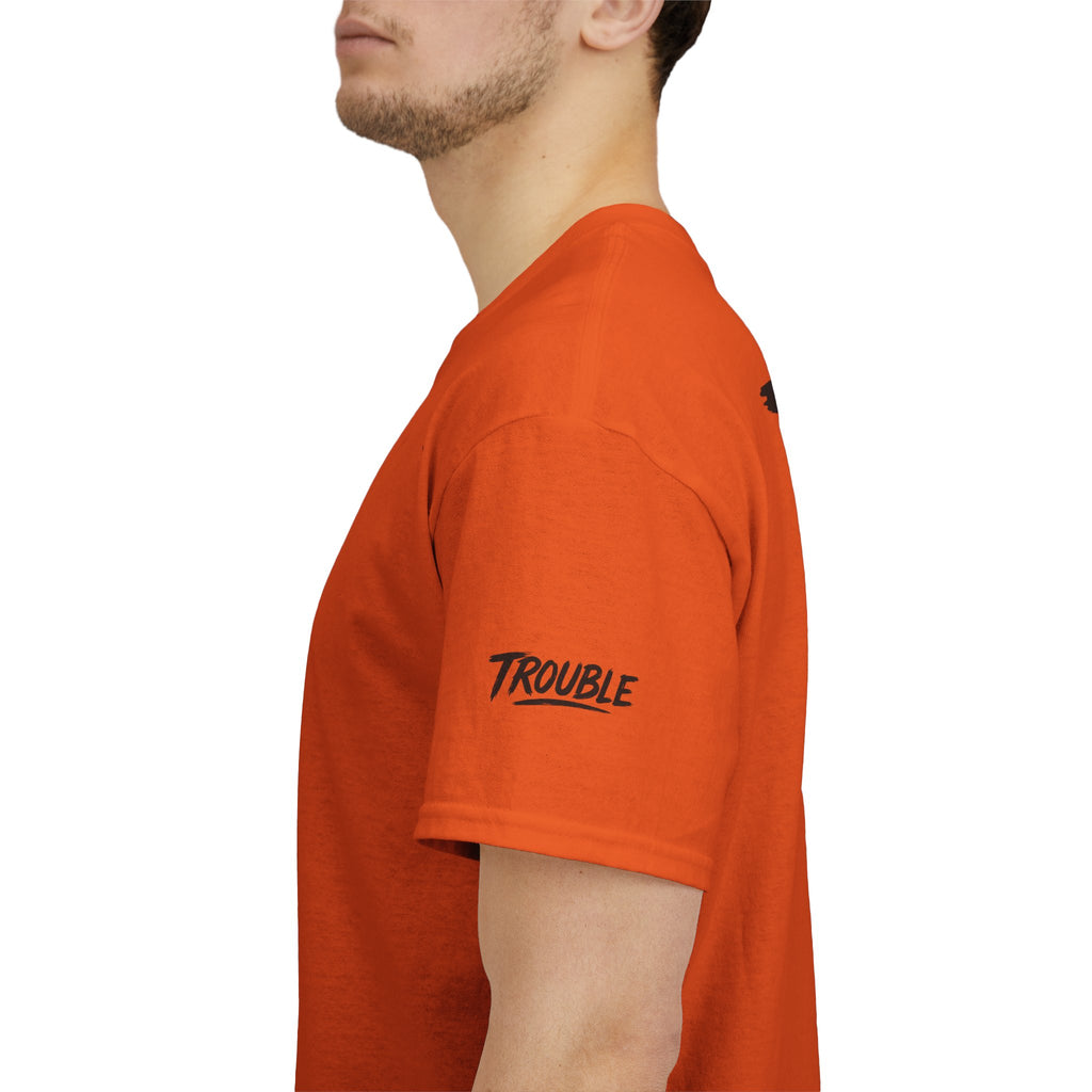 Trouble Retro Trouble Graphic Tee, Unisex Cotton T-Shirt, Cool Streetwear Shirt, Casual Summer Tee, Gift for Car Lovers