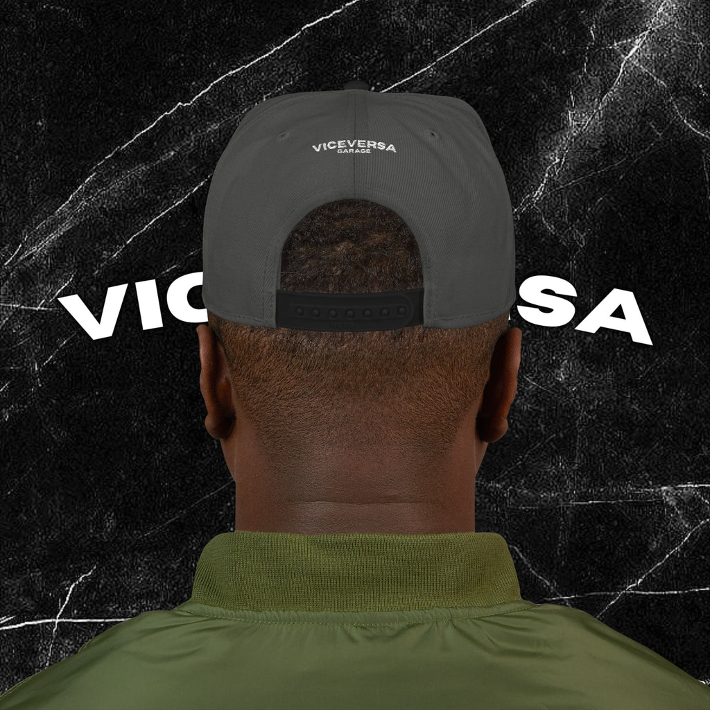 Embroidered Diamond Versa Snapback