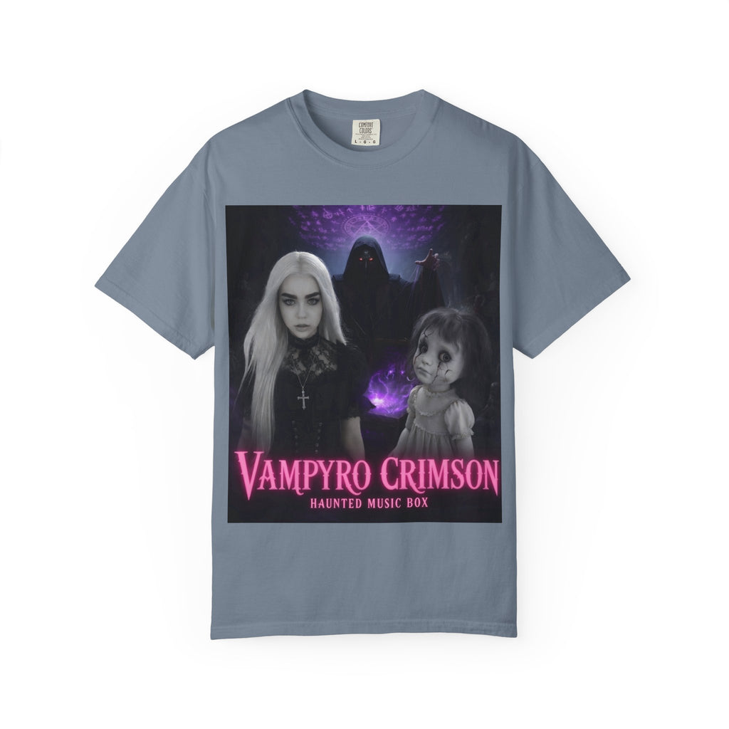 Vampyro Crimson Haunted Music Box T-Shirt