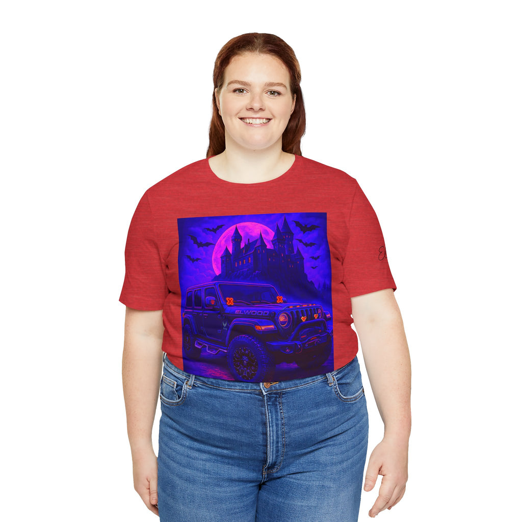 Elwood Jeep Adventure Tee - Perfect for Halloween, Road Trips, Outdoor Enthusiasts, Gift for Him or Her, Jeep Lovers, Casual Style