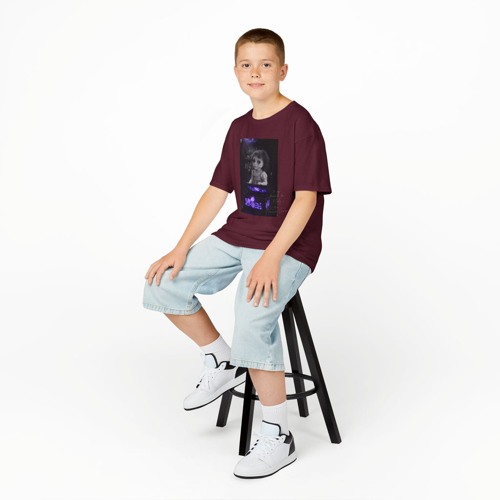Vampyro Crimson – Haunted Music Box Kids Gothic Horror T-Shirt