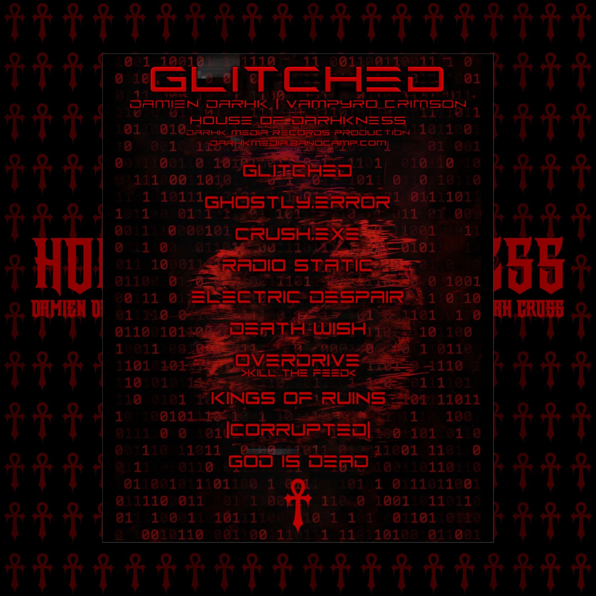 GLITCHED Music Poster