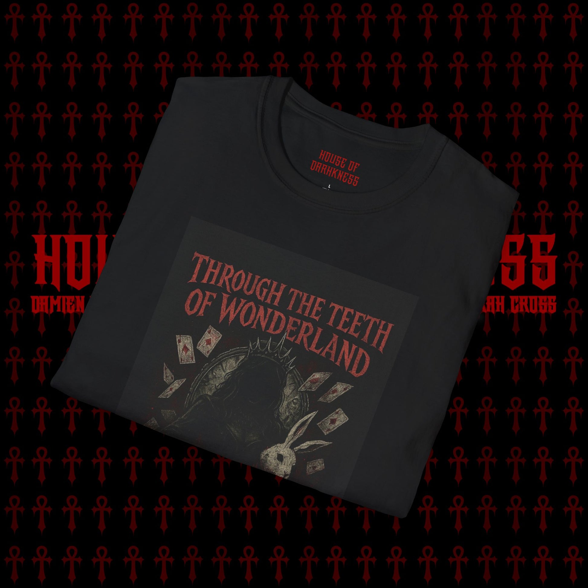 Through the Teeth of Wonderland T-Shirt