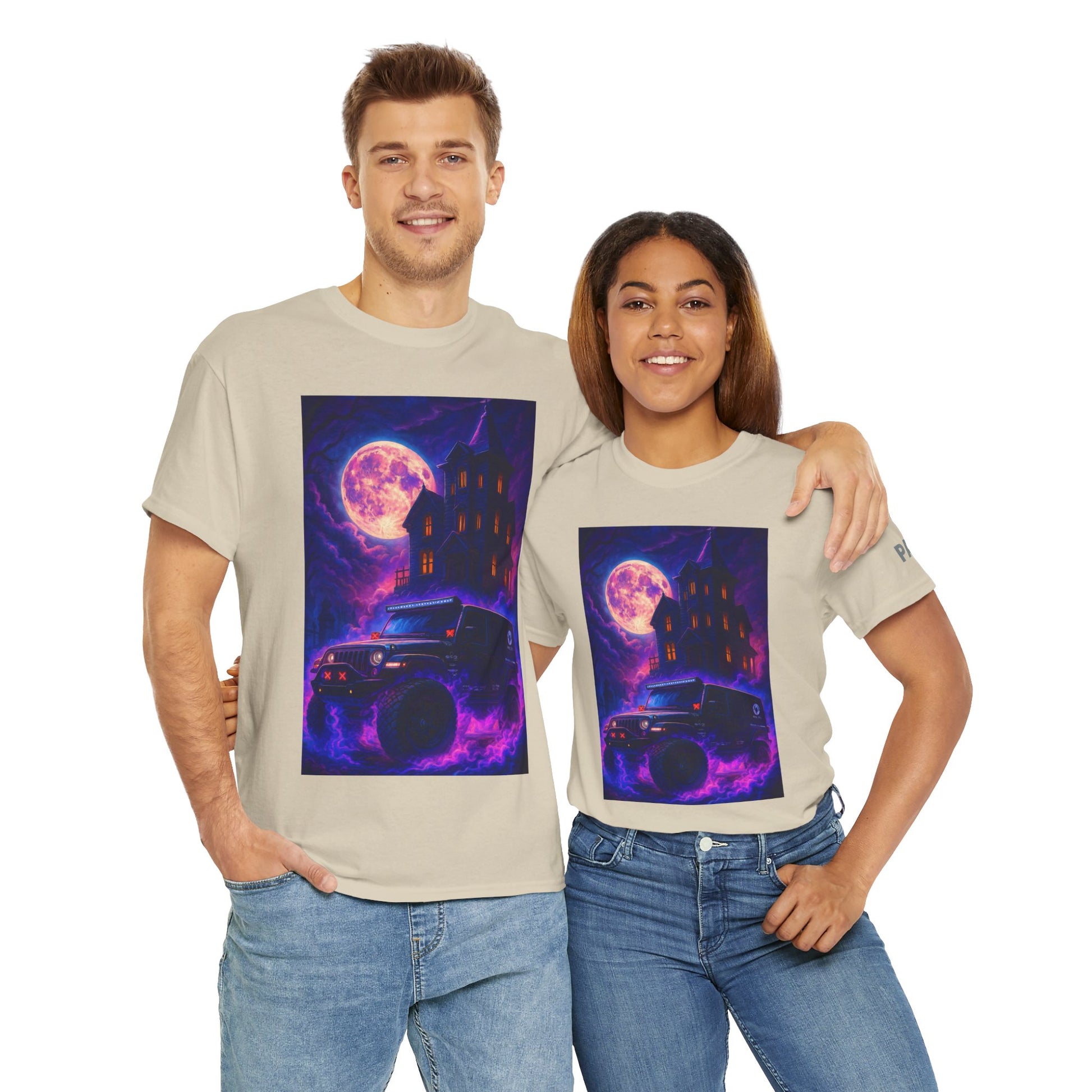 Pap Jeep Enthusiast Heavy Cotton Tee with Haunted Design | Ideal for Halloween, Casual Wear, Gift for Ghost Lovers, Fun Parties, Unique Wardrobe [...]