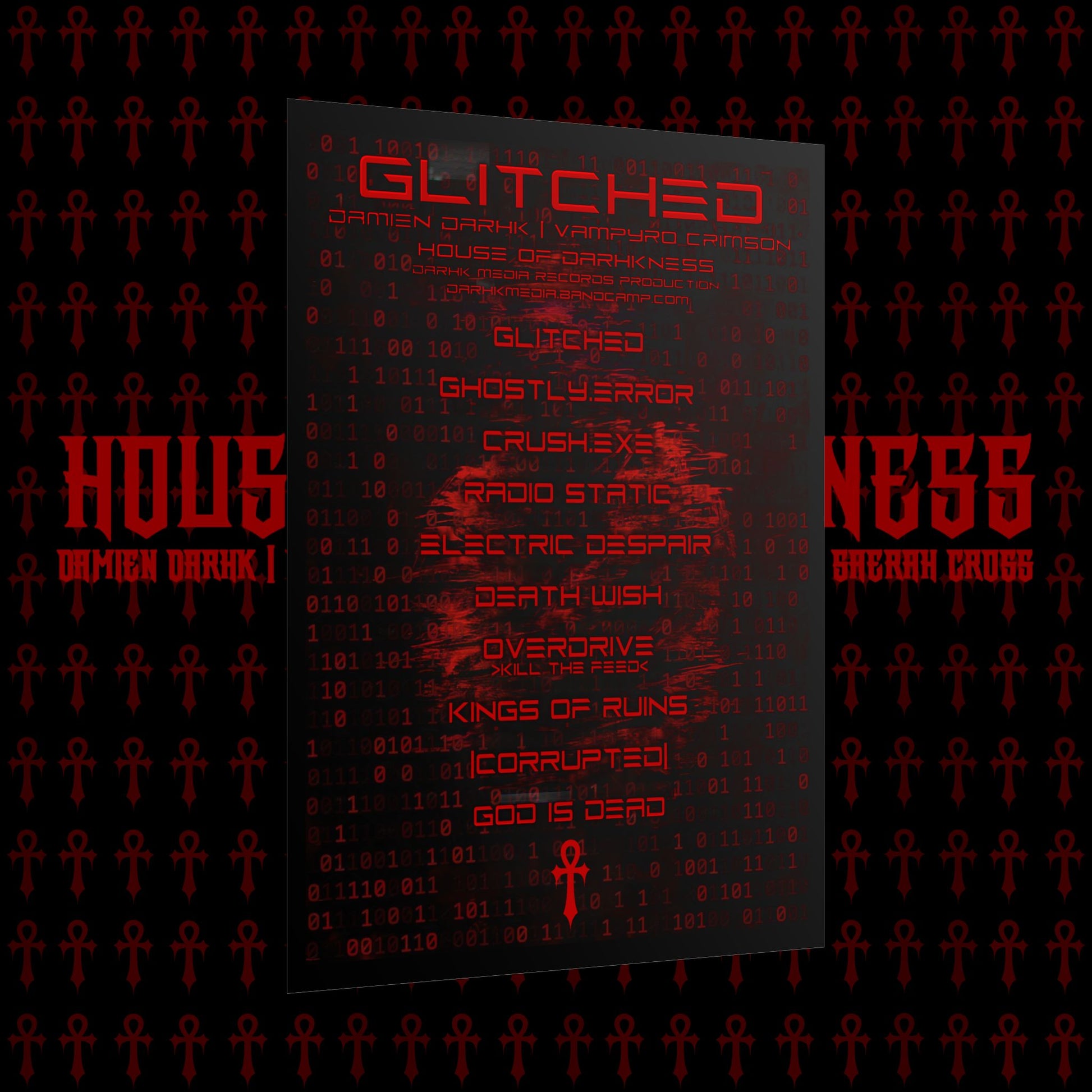 GLITCHED Music Poster