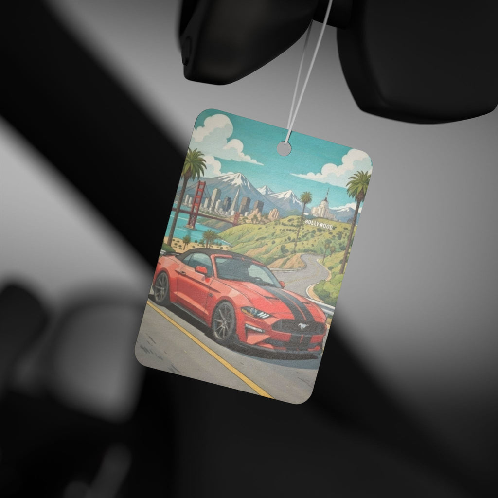 Mr. Troube Car Air Freshener — Coastal Drive Scent Tag