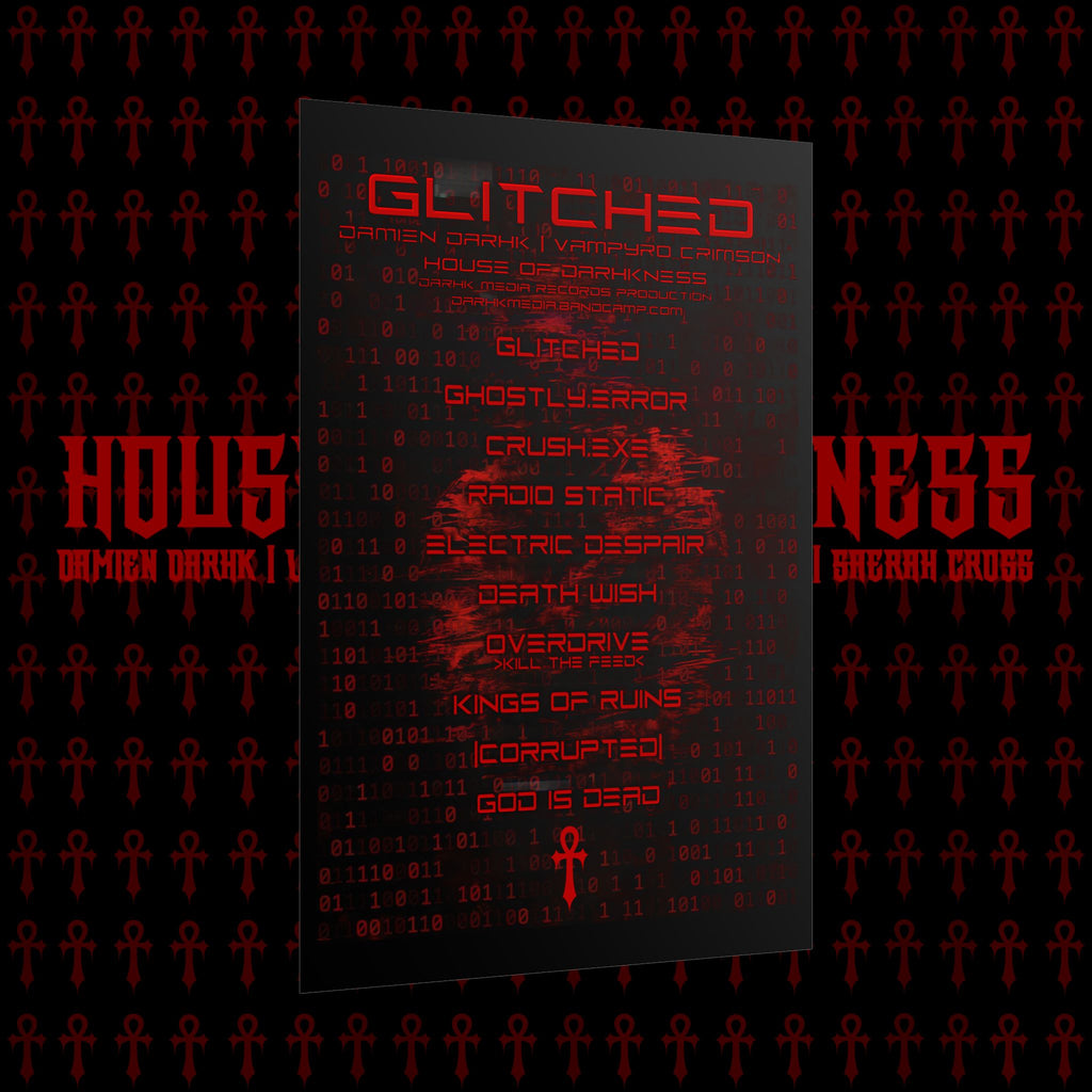 GLITCHED Music Poster