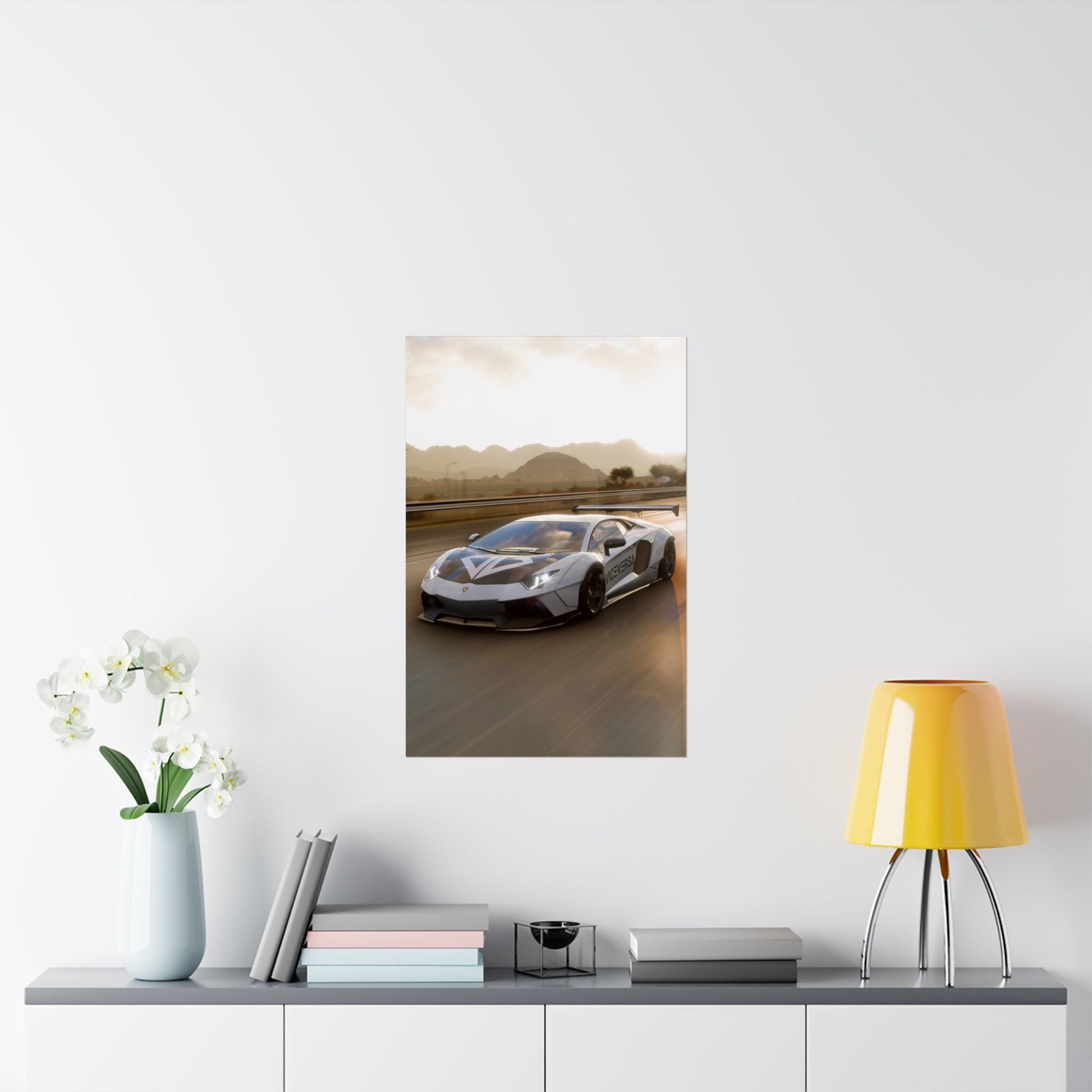 ViceVersa Garage Widebody Aventador Poster