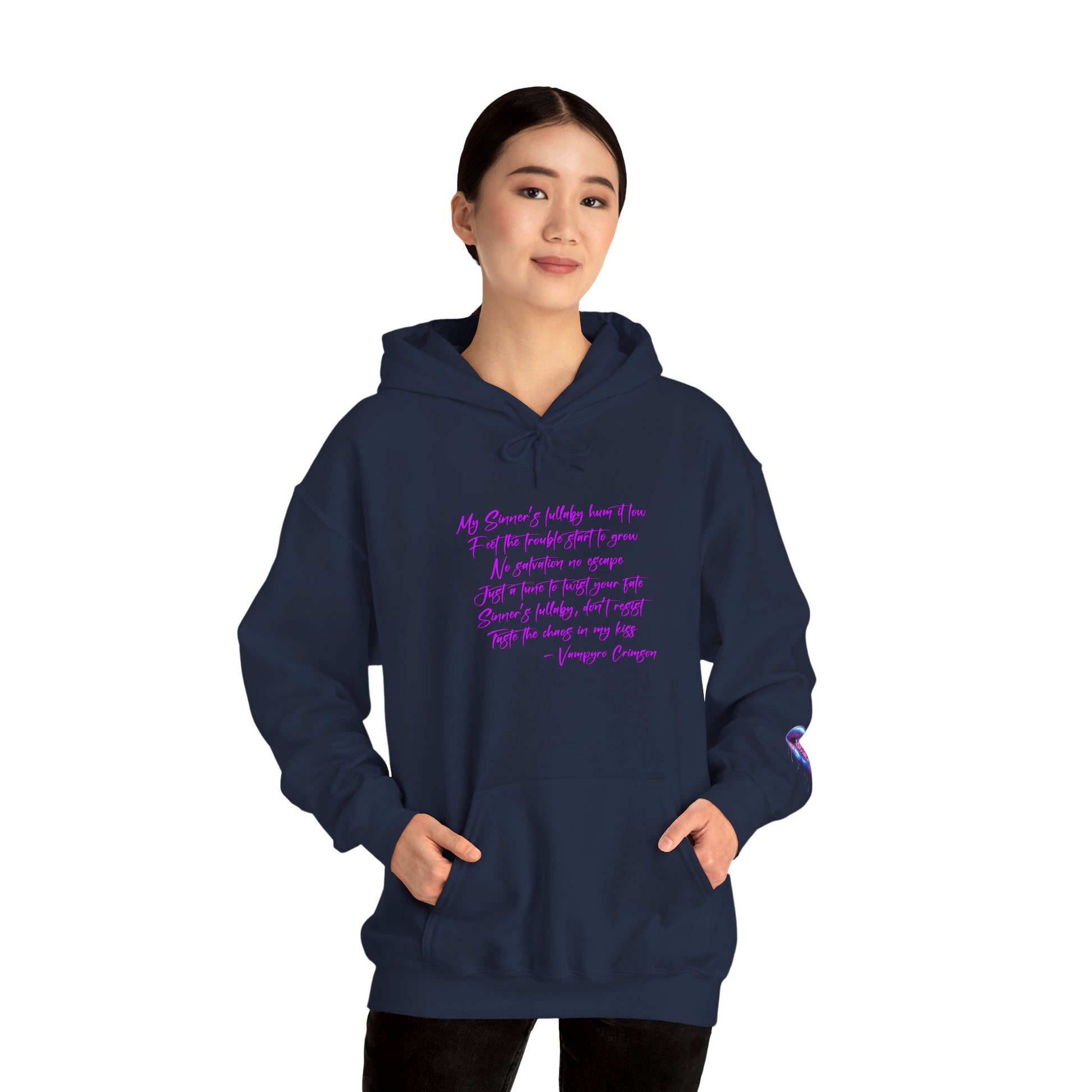 Taste of Trouble Inspirational Hoodie for Creative Souls, Motivational Sweatshirt, Unisex Heavy Blend, Modern Casual Wear, Gift for Artists, Trendy [...]