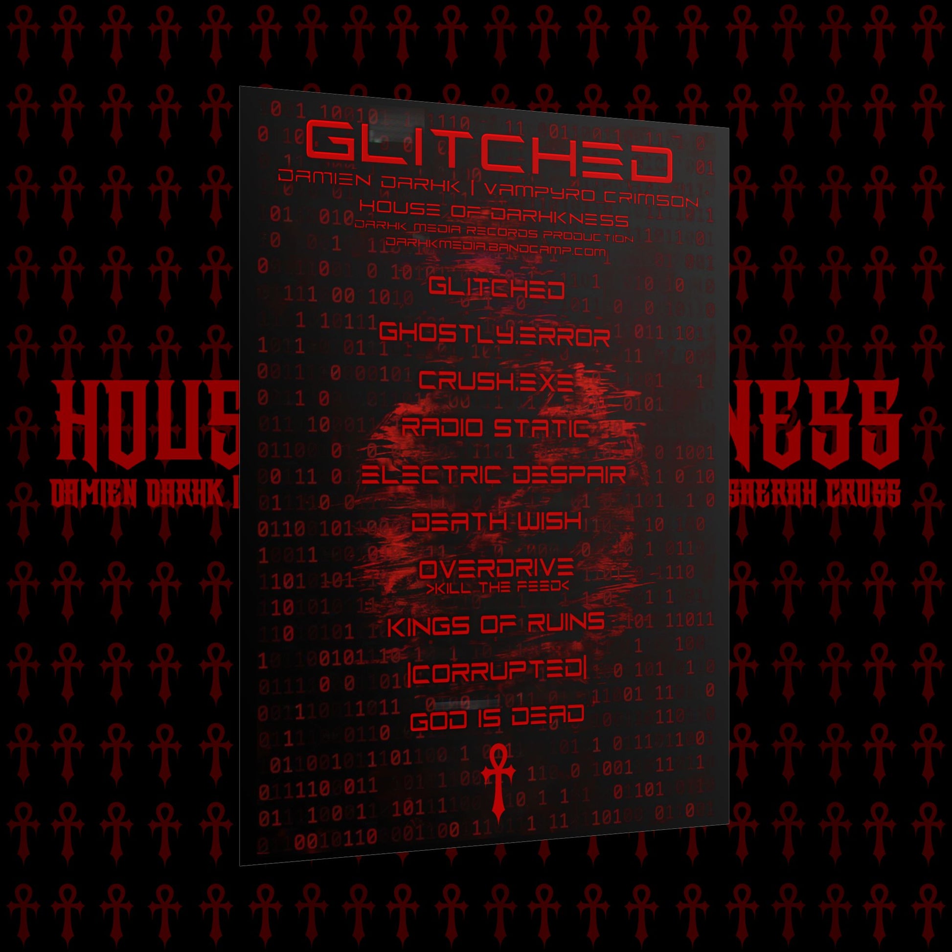 GLITCHED Music Poster