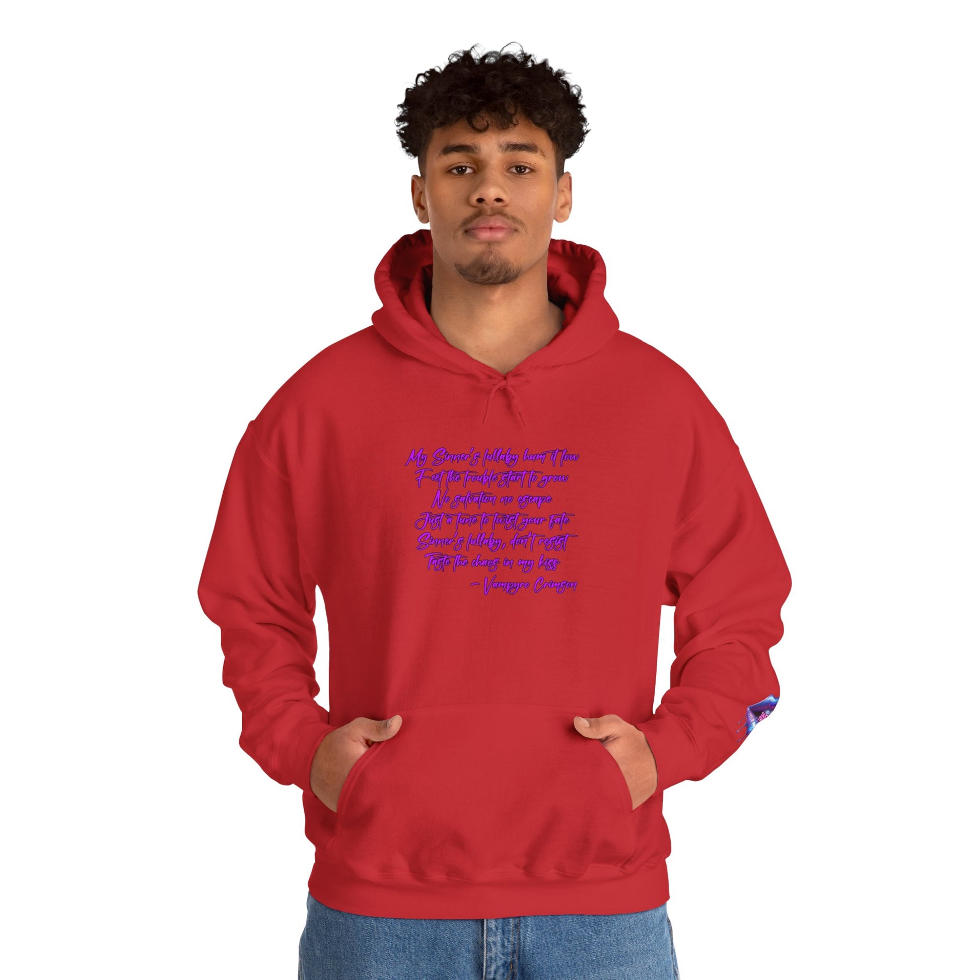 Taste of Trouble Inspirational Hoodie for Creative Souls, Motivational Sweatshirt, Unisex Heavy Blend, Modern Casual Wear, Gift for Artists, Trendy [...]