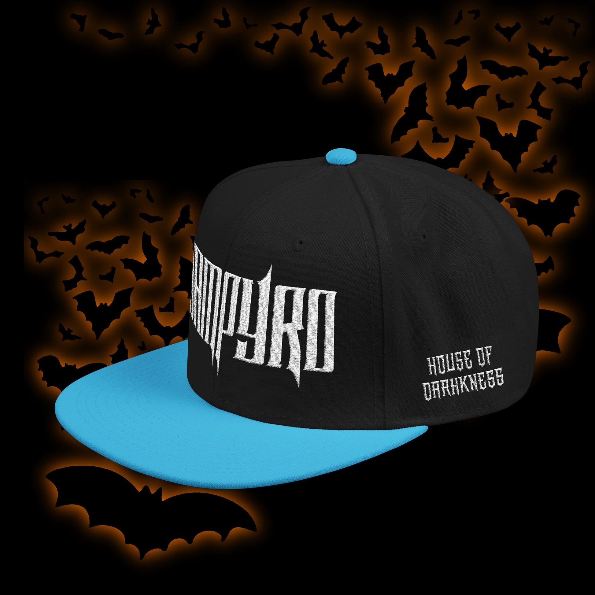 Vampyro Crimson Embroidered Snapback Hat