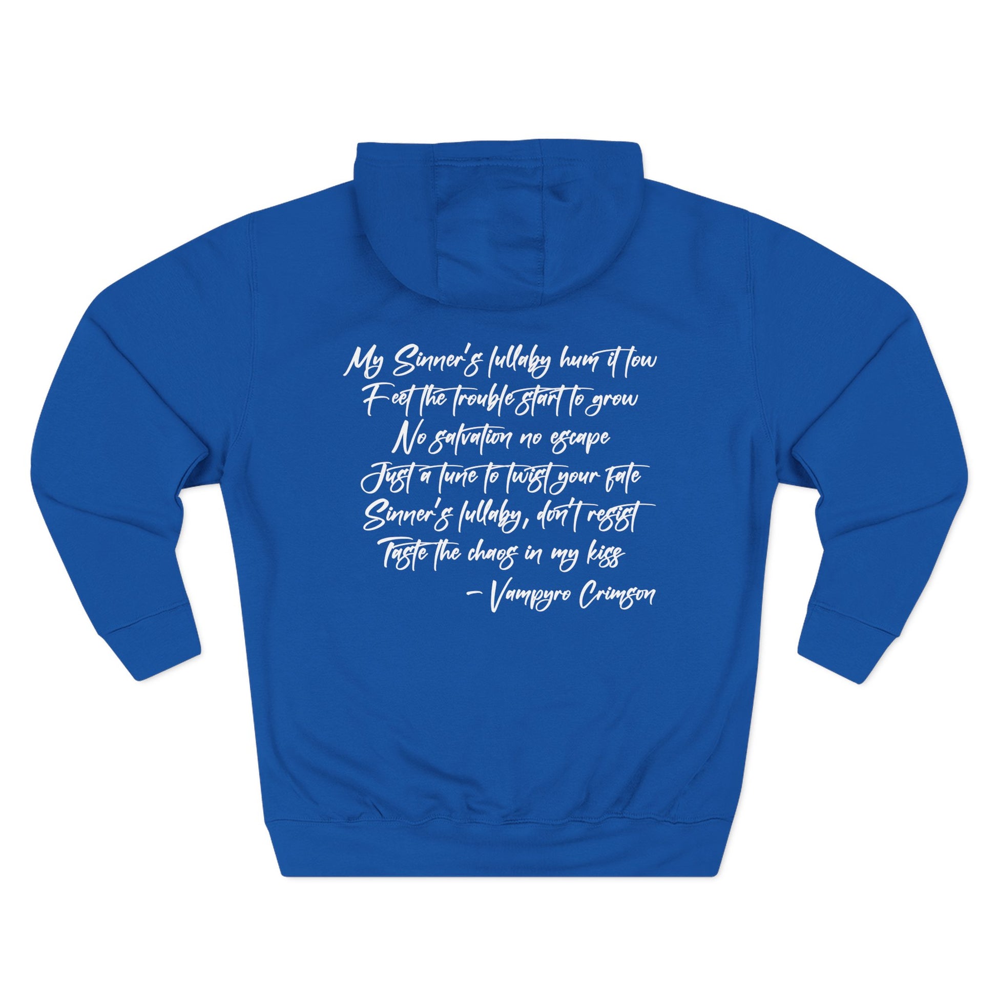 Taste of Trouble Fleece Pullover, Cozy Gift for Women, Casual Wear, Motivational Apparel, Holiday Gift