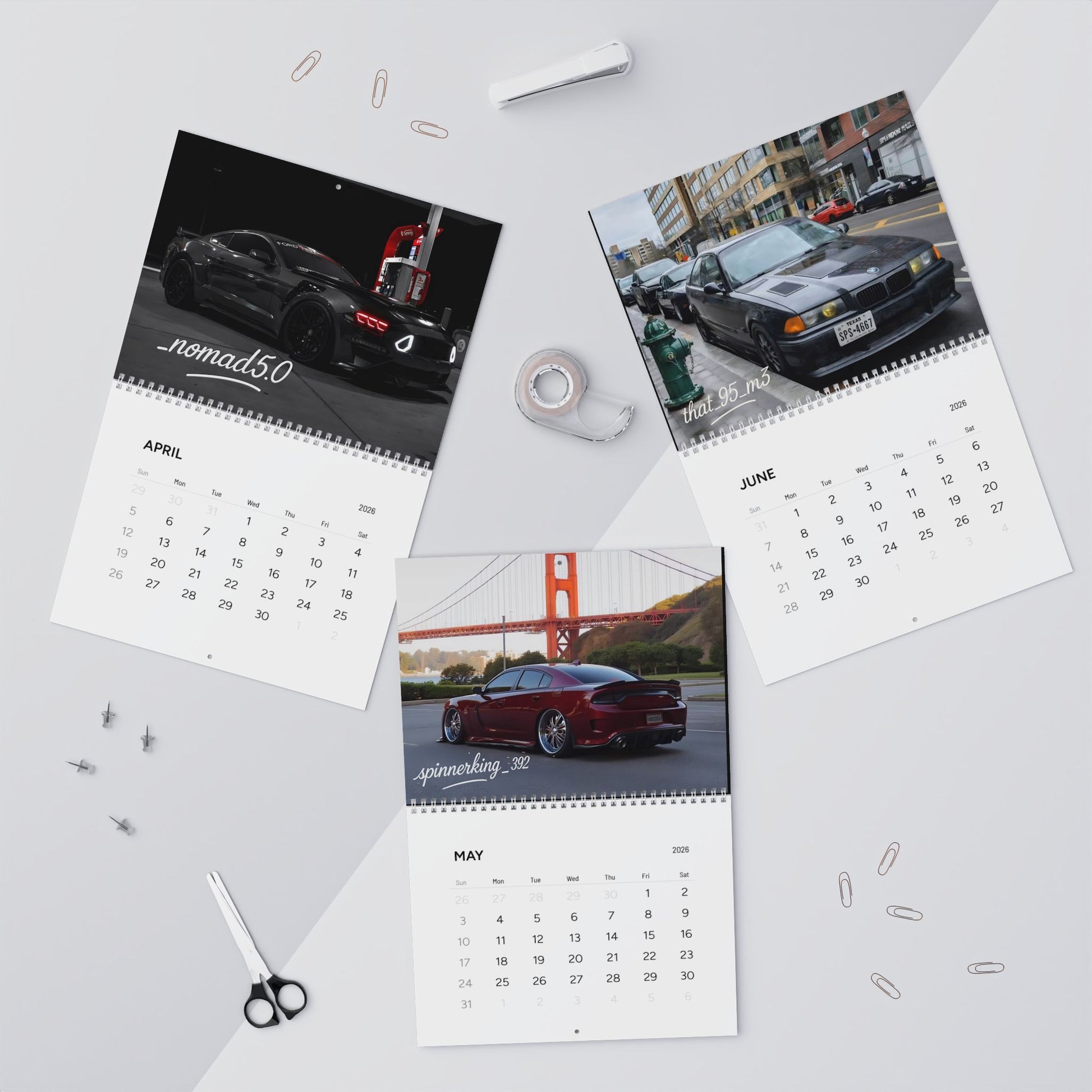 Street Royalty 2026 Wall Calendar Edition TWO