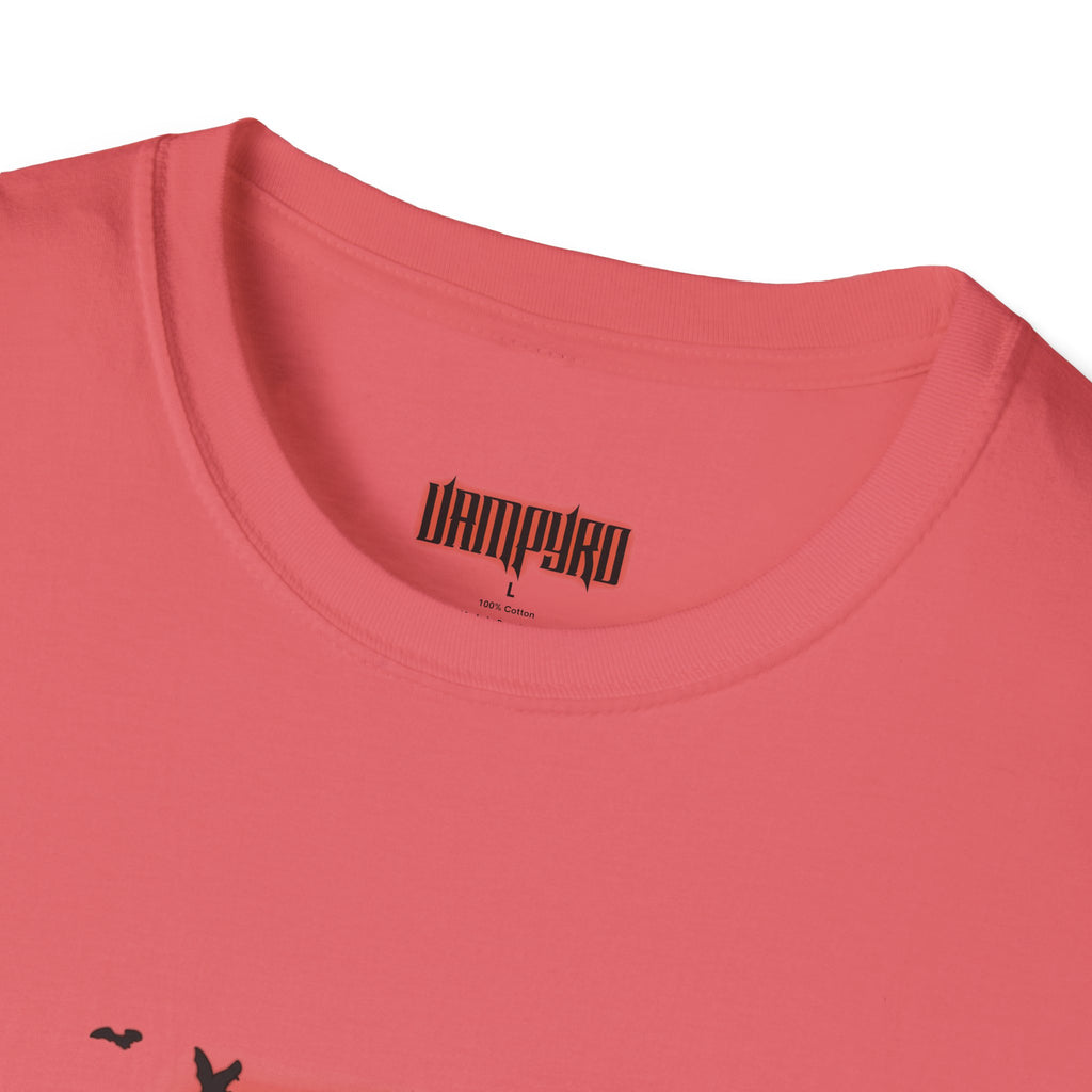 Vampire Crimson Original Graphic T-Shirt, Unisex Tee for Cosplay, Halloween Costume, Casual Wear, Edgy Street Style, Gift for Fans