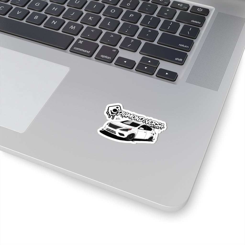 Diamond.Versa x ViceVersa Garage Sticker - Nissan Versa Illustration Kiss-Cut Decal
