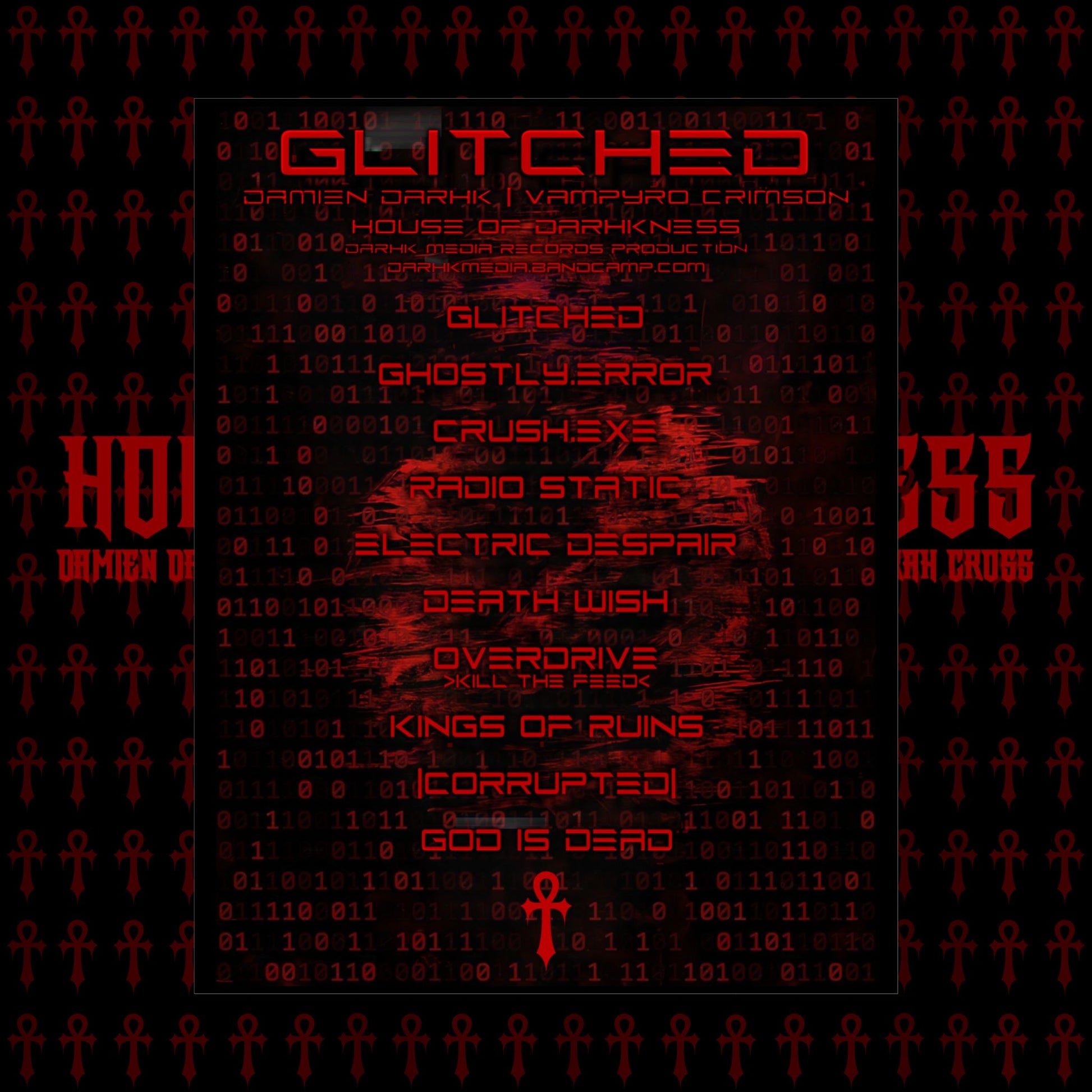 GLITCHED Music Poster