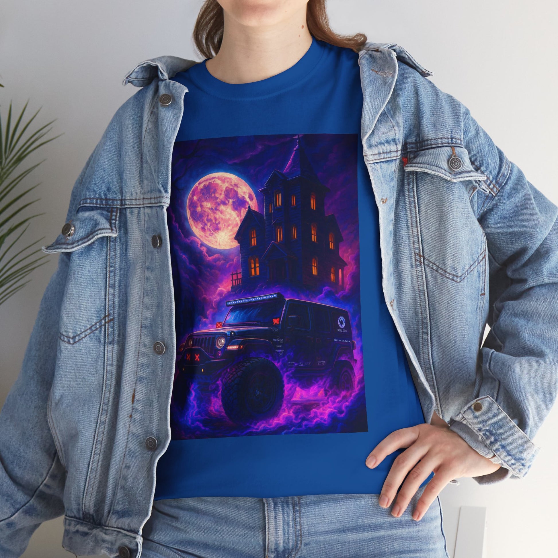 Pap Jeep Enthusiast Heavy Cotton Tee with Haunted Design | Ideal for Halloween, Casual Wear, Gift for Ghost Lovers, Fun Parties, Unique Wardrobe [...]