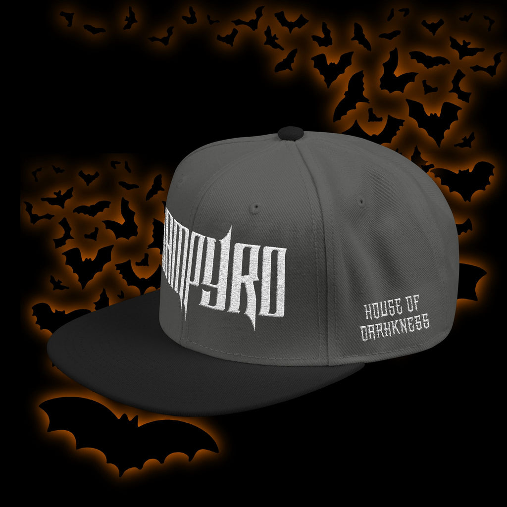 Vampyro Crimson Embroidered Snapback Hat