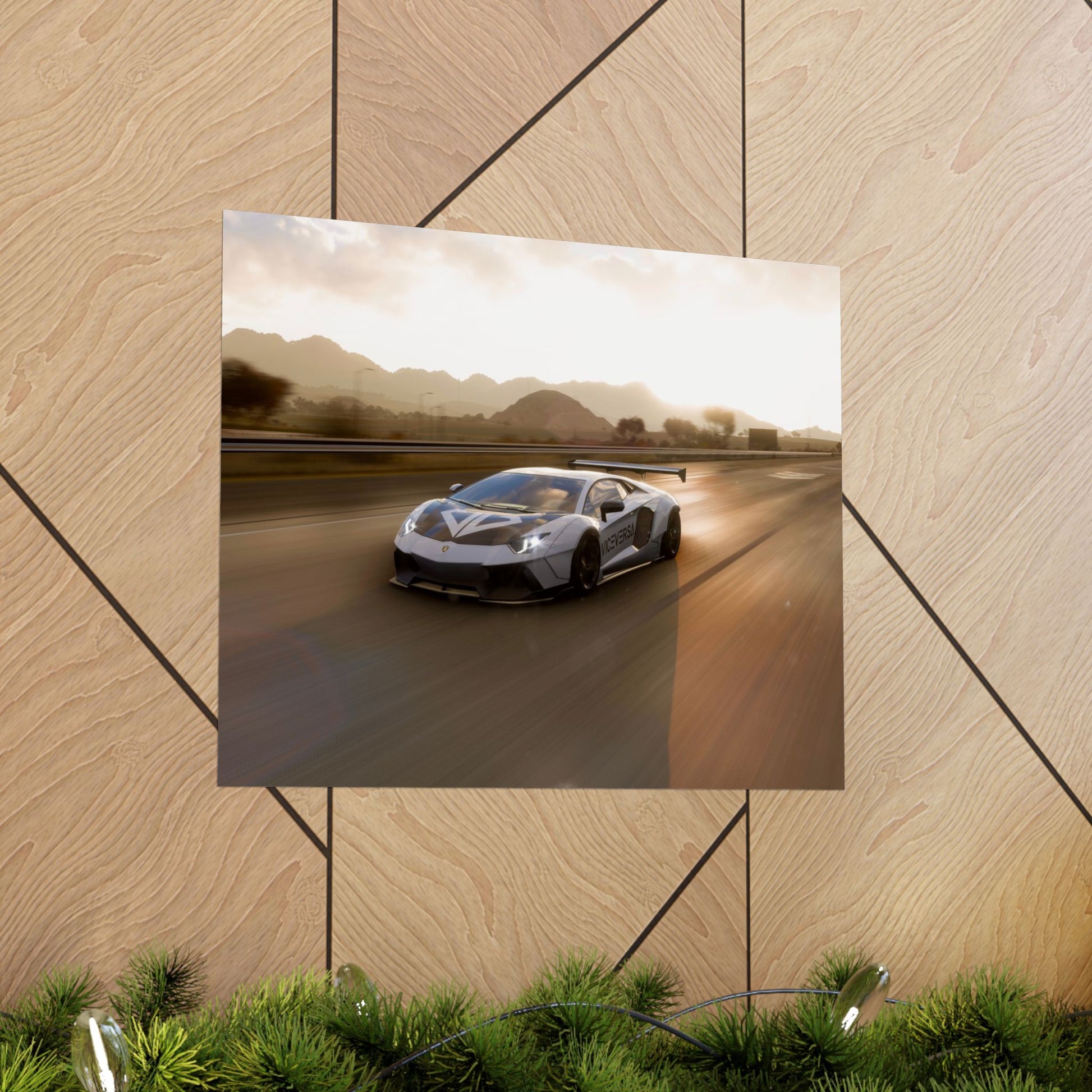 ViceVersa Garage Aventador Poster