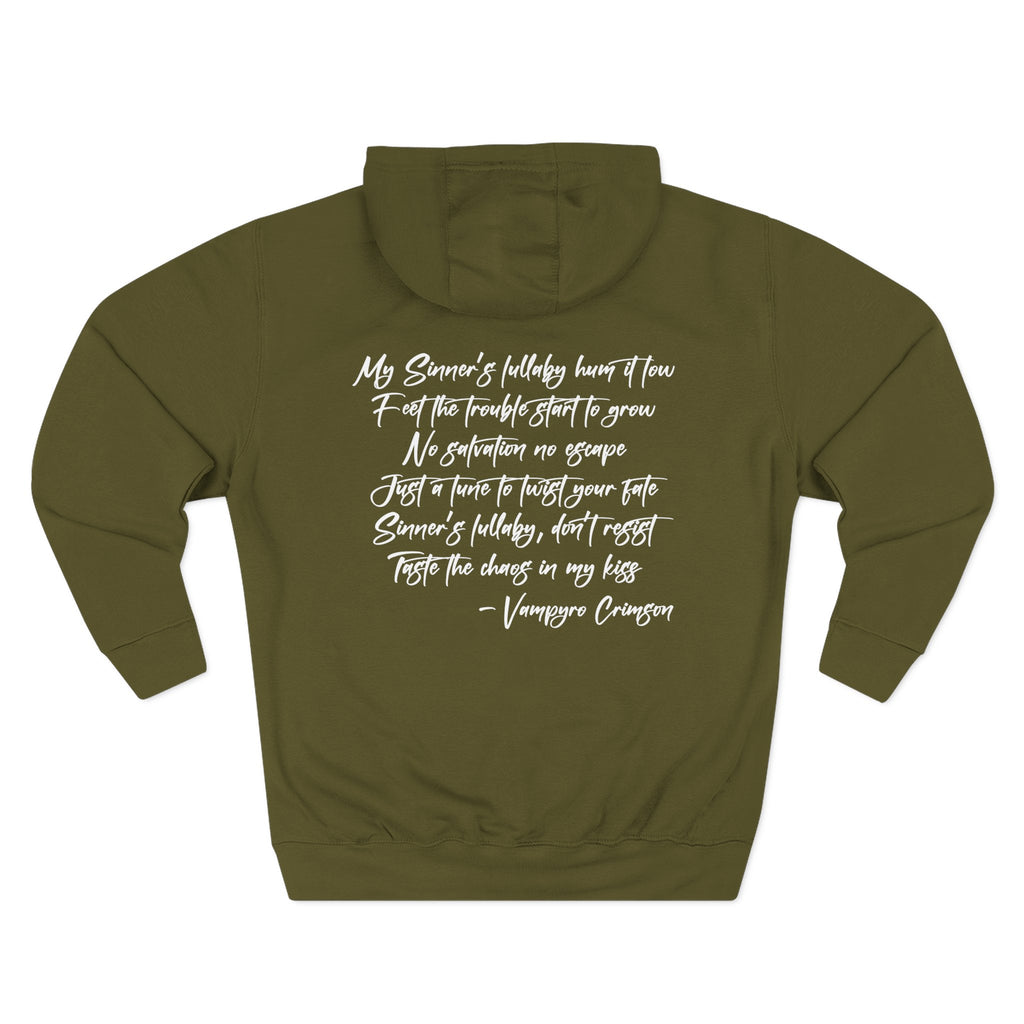 Taste of Trouble Fleece Pullover, Cozy Gift for Women, Casual Wear, Motivational Apparel, Holiday Gift