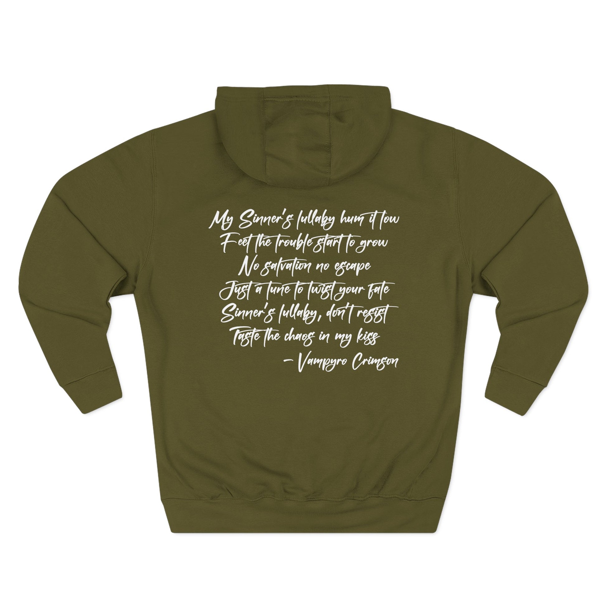 Taste of Trouble Fleece Pullover, Cozy Gift for Women, Casual Wear, Motivational Apparel, Holiday Gift
