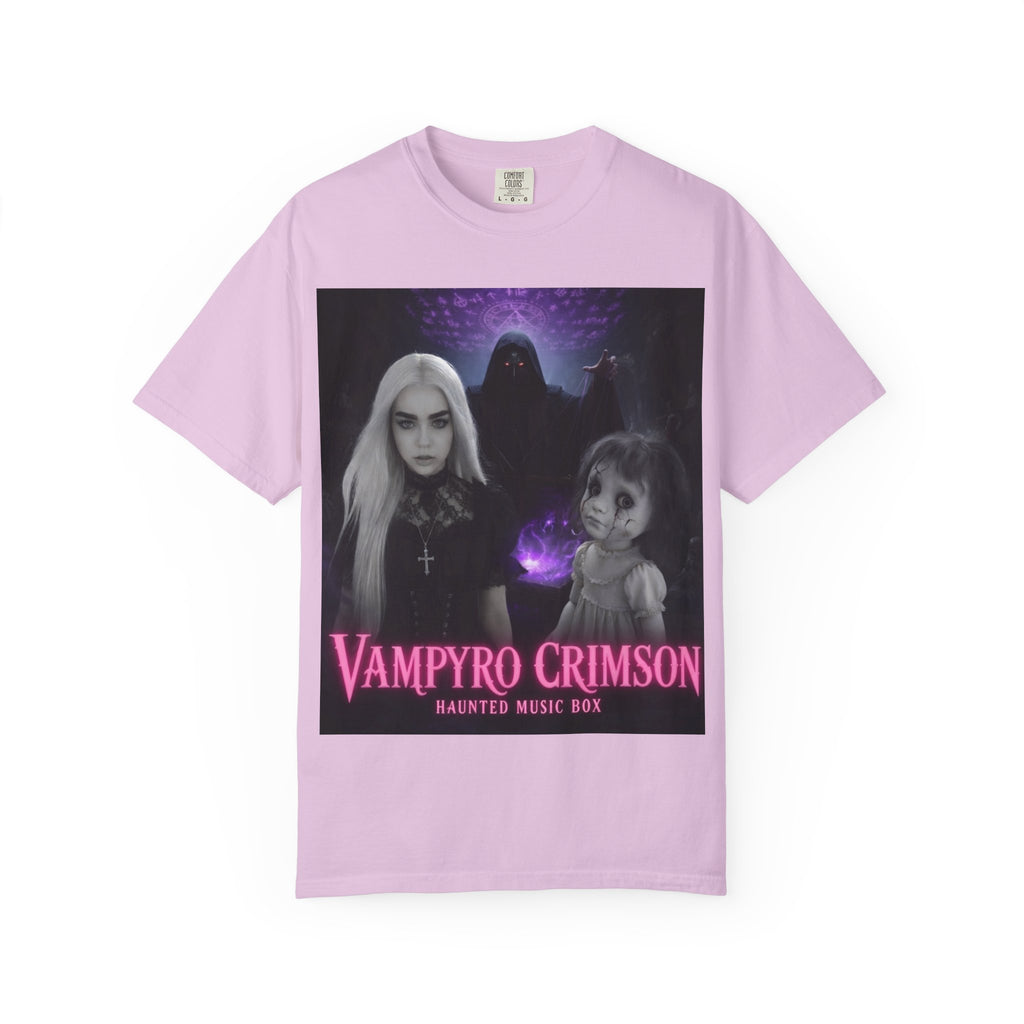 Vampyro Crimson Haunted Music Box T-Shirt