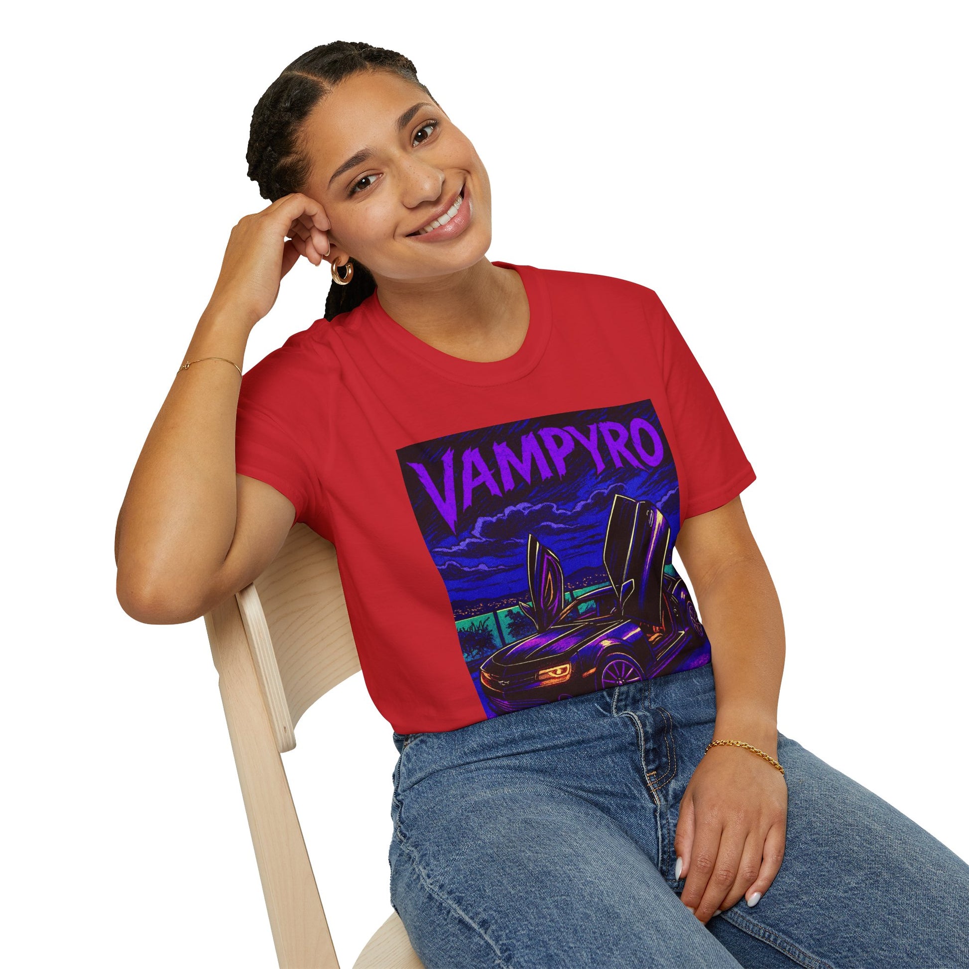 Vampyro Camaro Collectors T-Shirt, Graphic Tee for Car Lovers, Unisex T-Shirt, Retro Car Apparel, Gift for Auto Enthusiasts