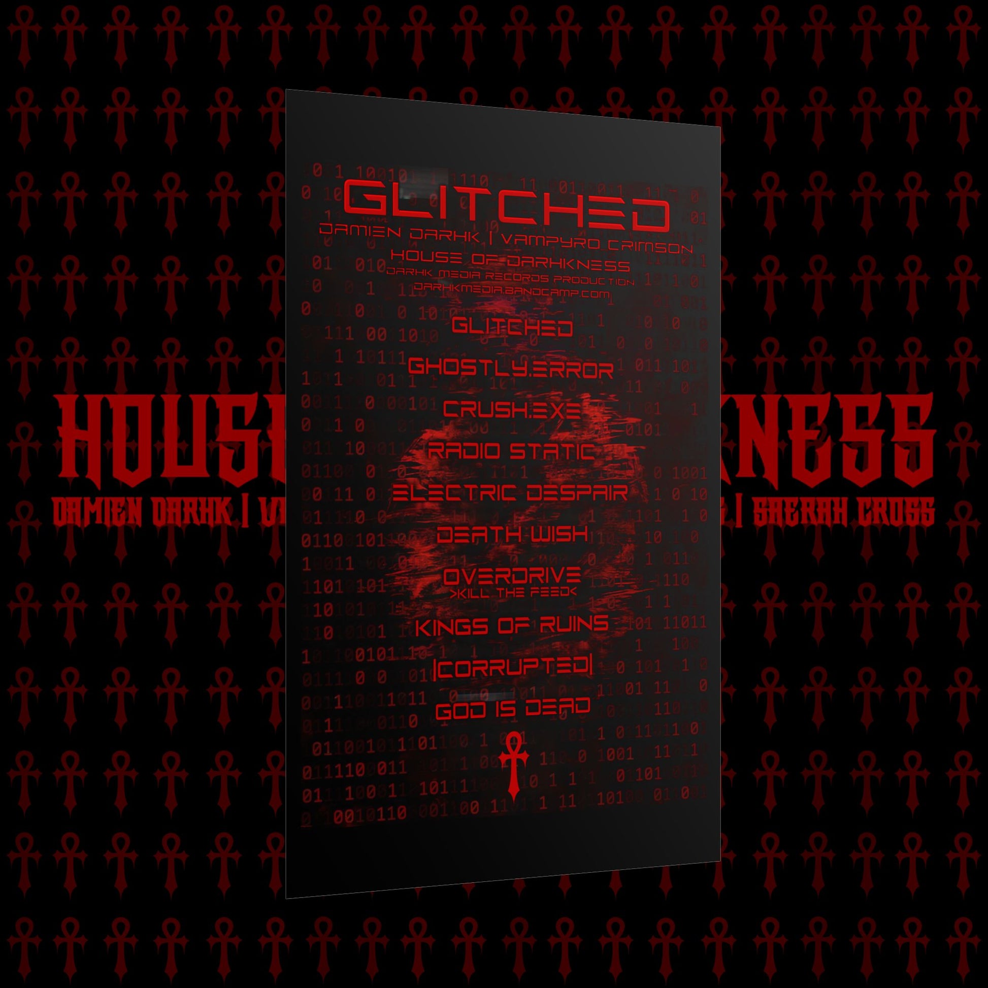 GLITCHED Music Poster