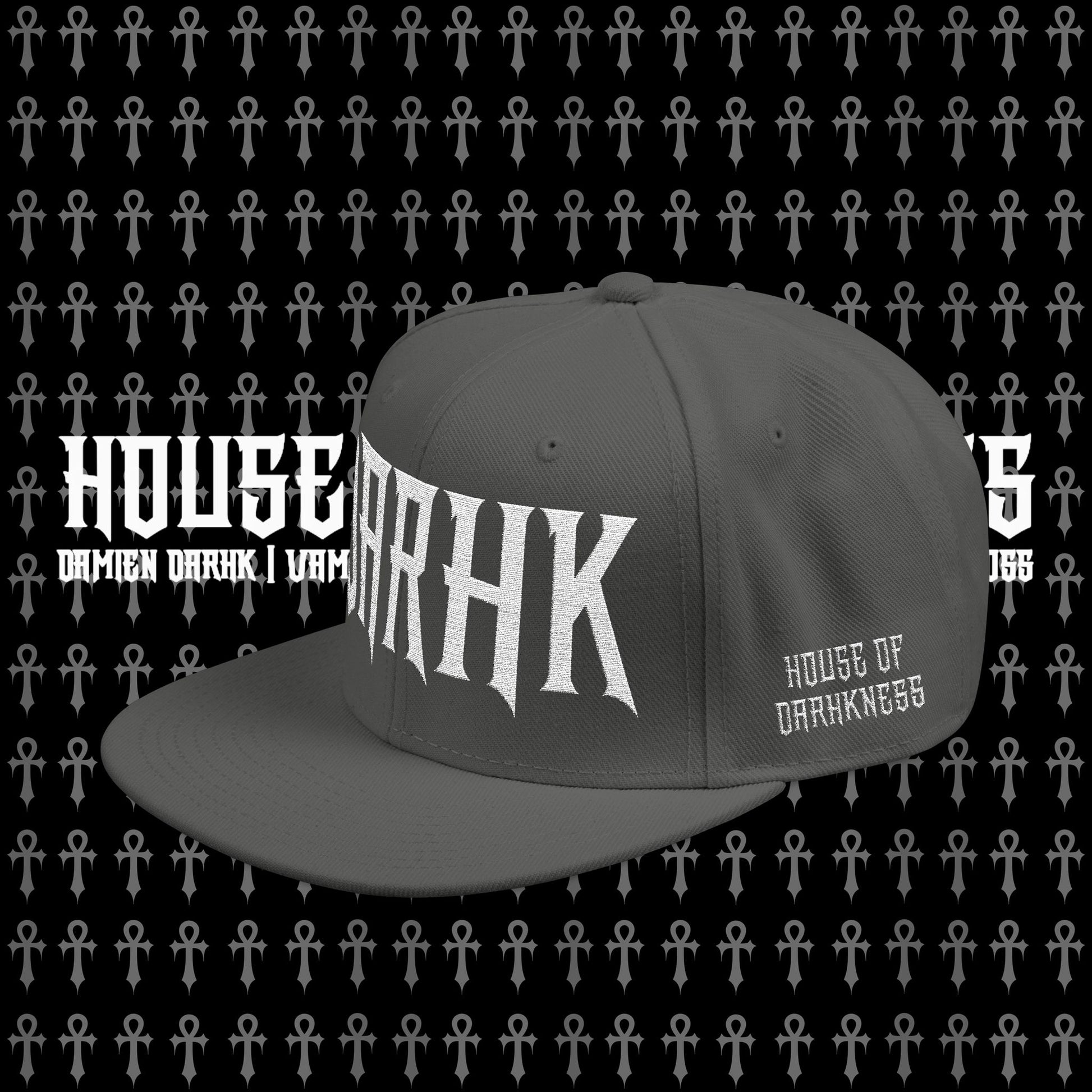 House of Darkness Embroidered Snapback Hat
