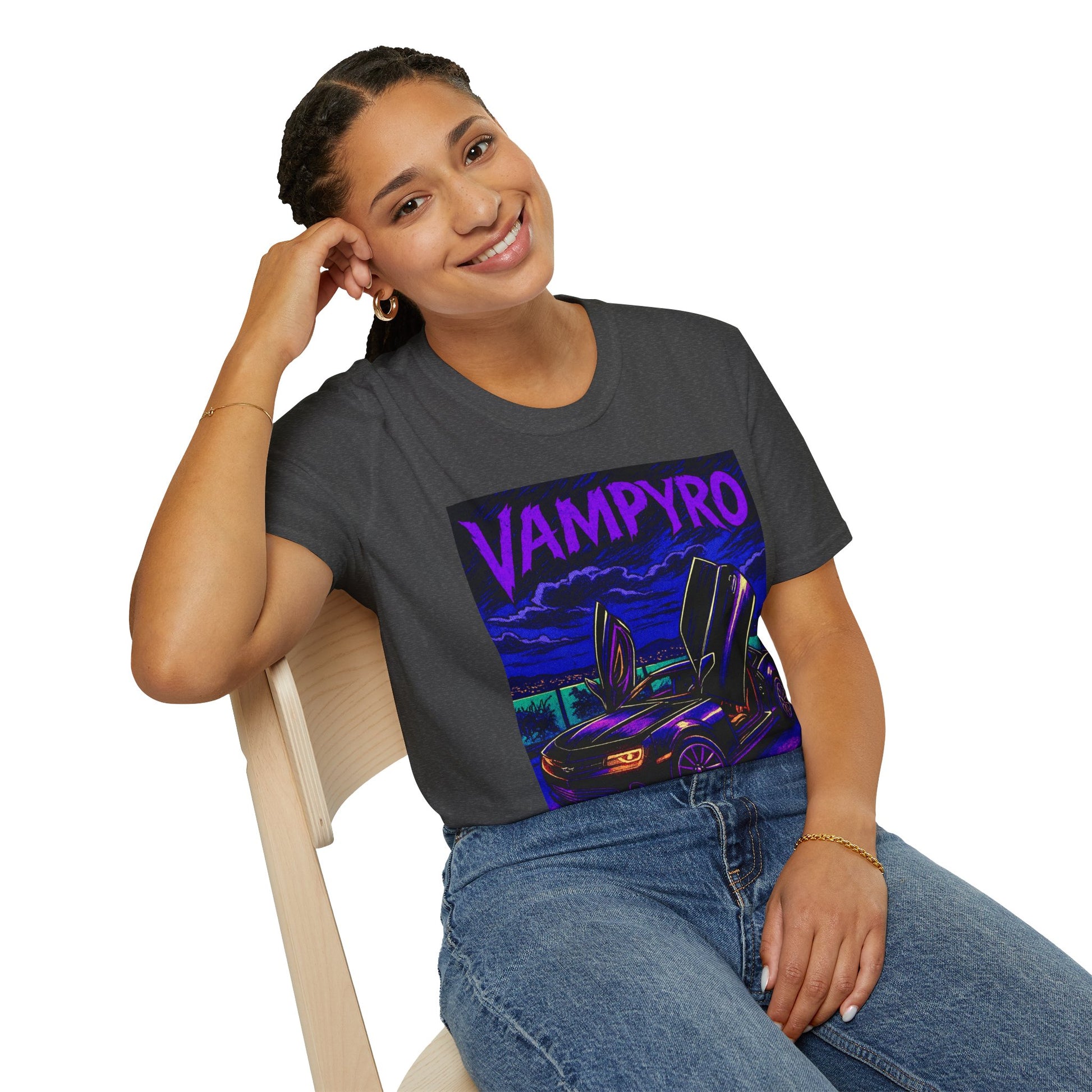 Vampyro Camaro Collectors T-Shirt, Graphic Tee for Car Lovers, Unisex T-Shirt, Retro Car Apparel, Gift for Auto Enthusiasts