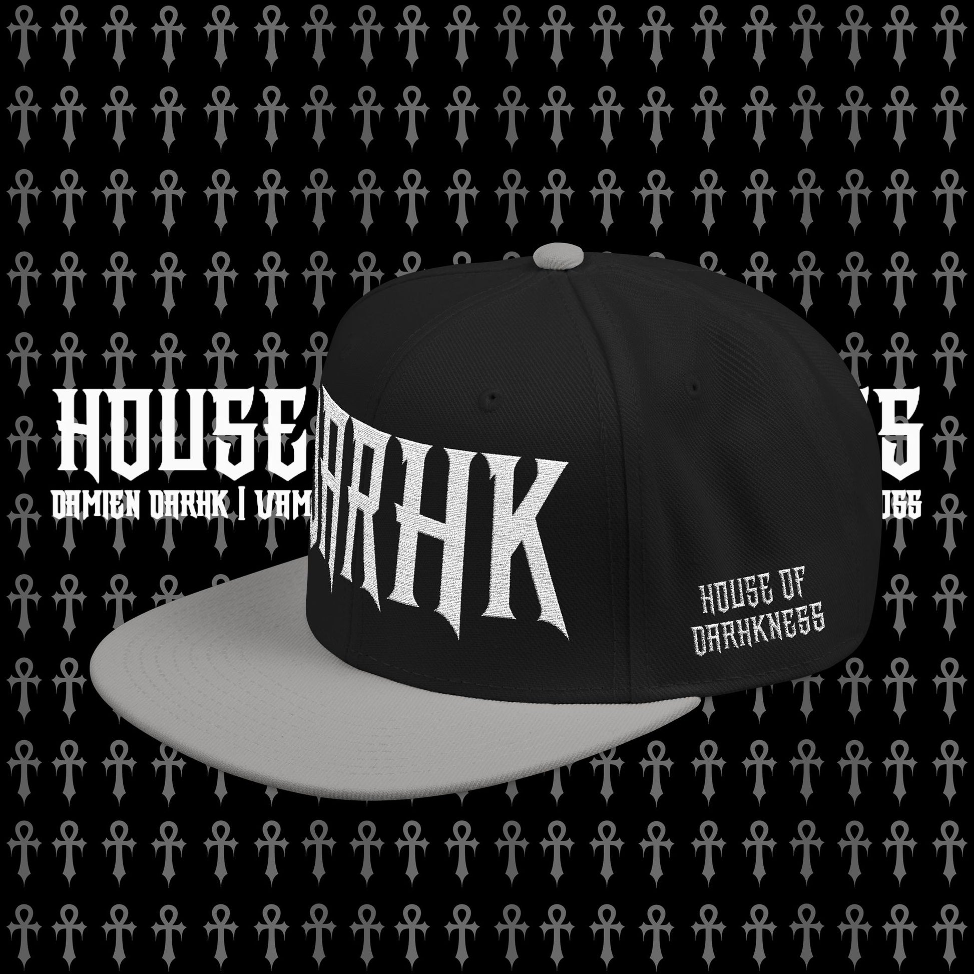 House of Darkness Embroidered Snapback Hat
