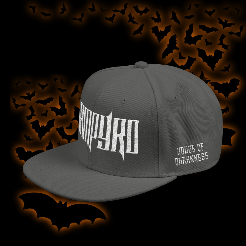 Vampyro Crimson Embroidered Snapback Hat