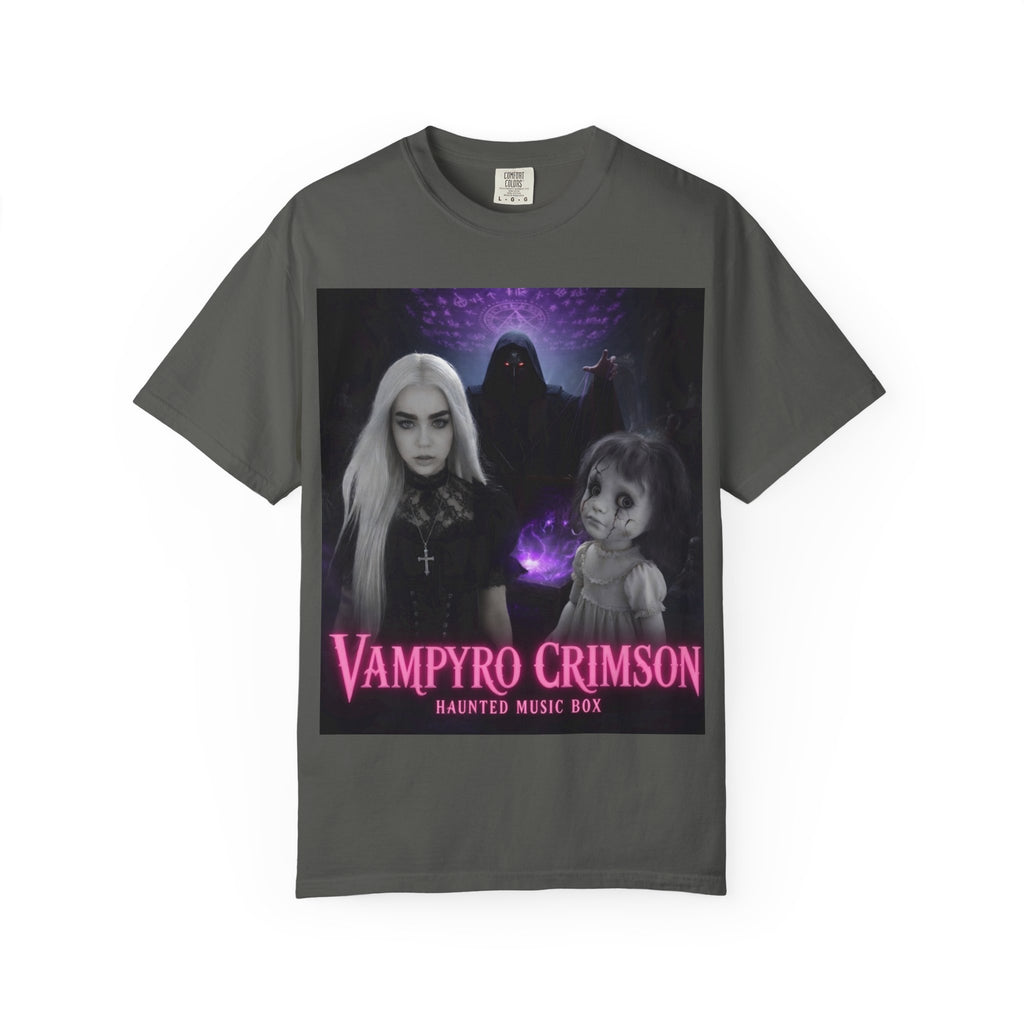 Vampyro Crimson Haunted Music Box T-Shirt