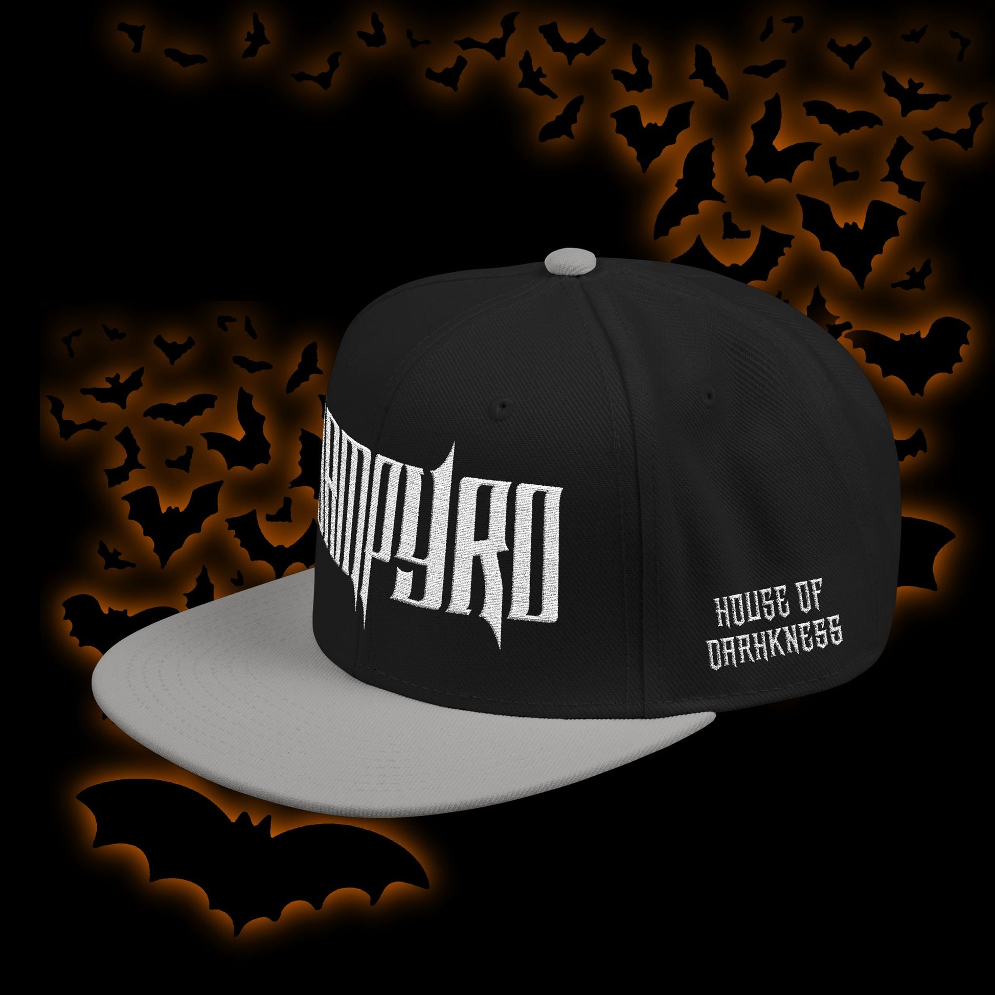 Vampyro Crimson Embroidered Snapback Hat