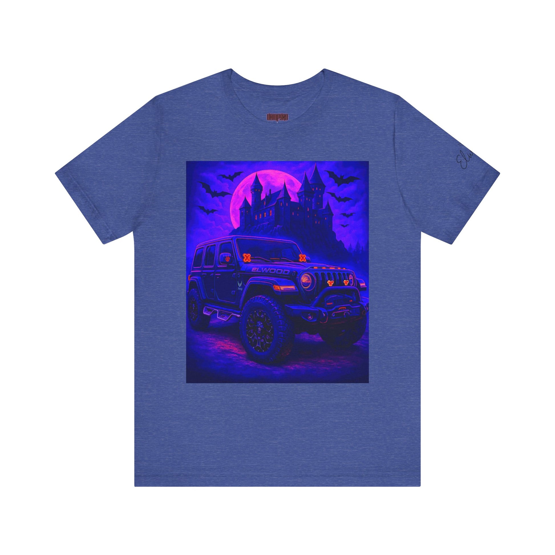 Elwood Jeep Adventure Tee - Perfect for Halloween, Road Trips, Outdoor Enthusiasts, Gift for Him or Her, Jeep Lovers, Casual Style